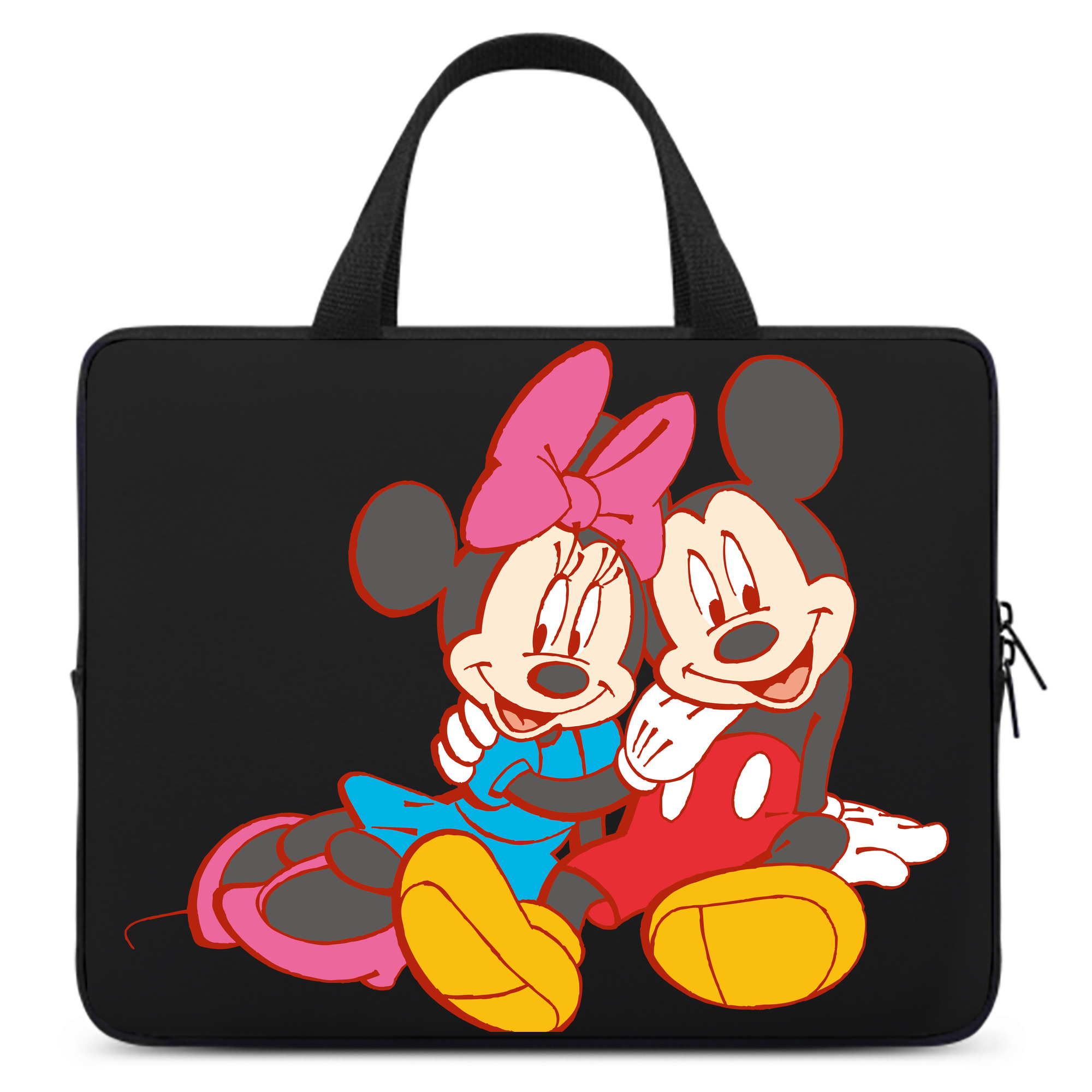 （画像用） ミッキーマウス Mickey Mouse 手提げノートパソコンバッグ