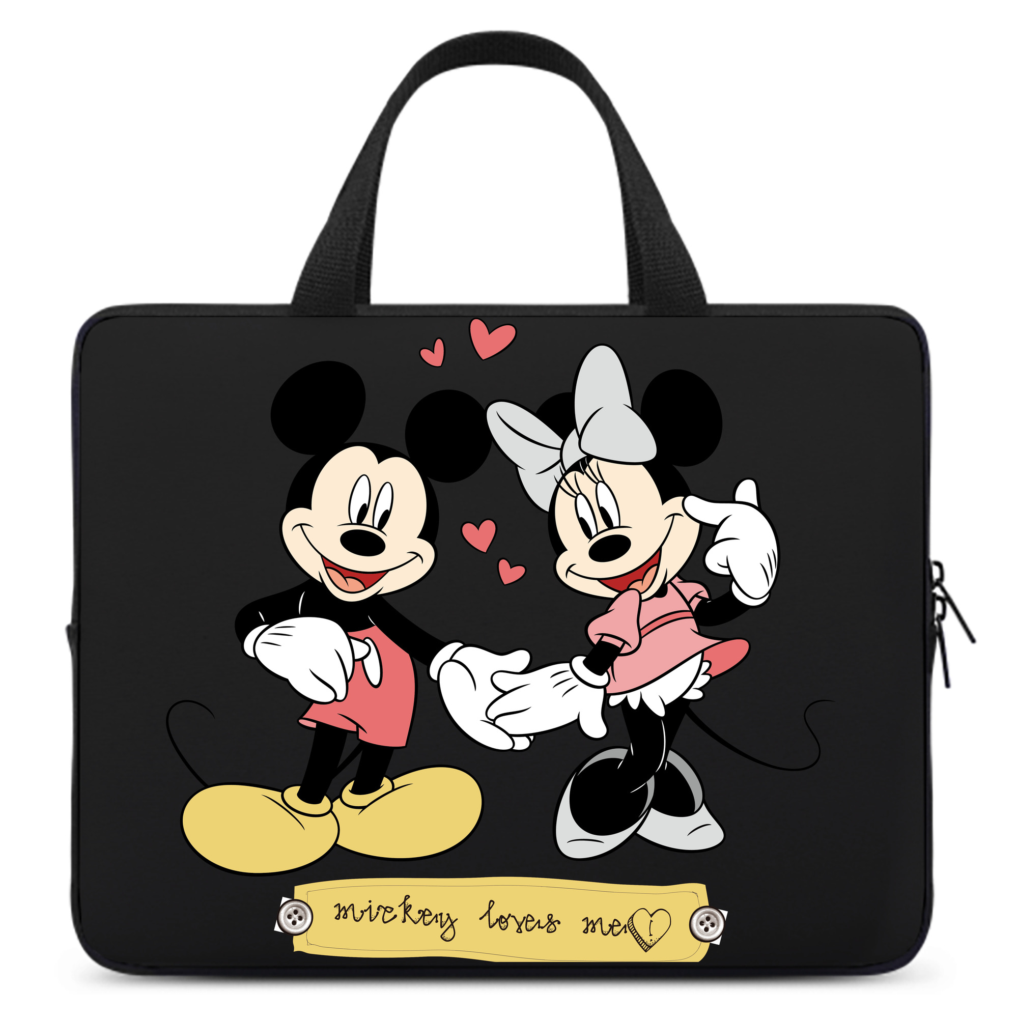 ミッキーマウス Mickey Mouse 手提げノートパソコンバッグ