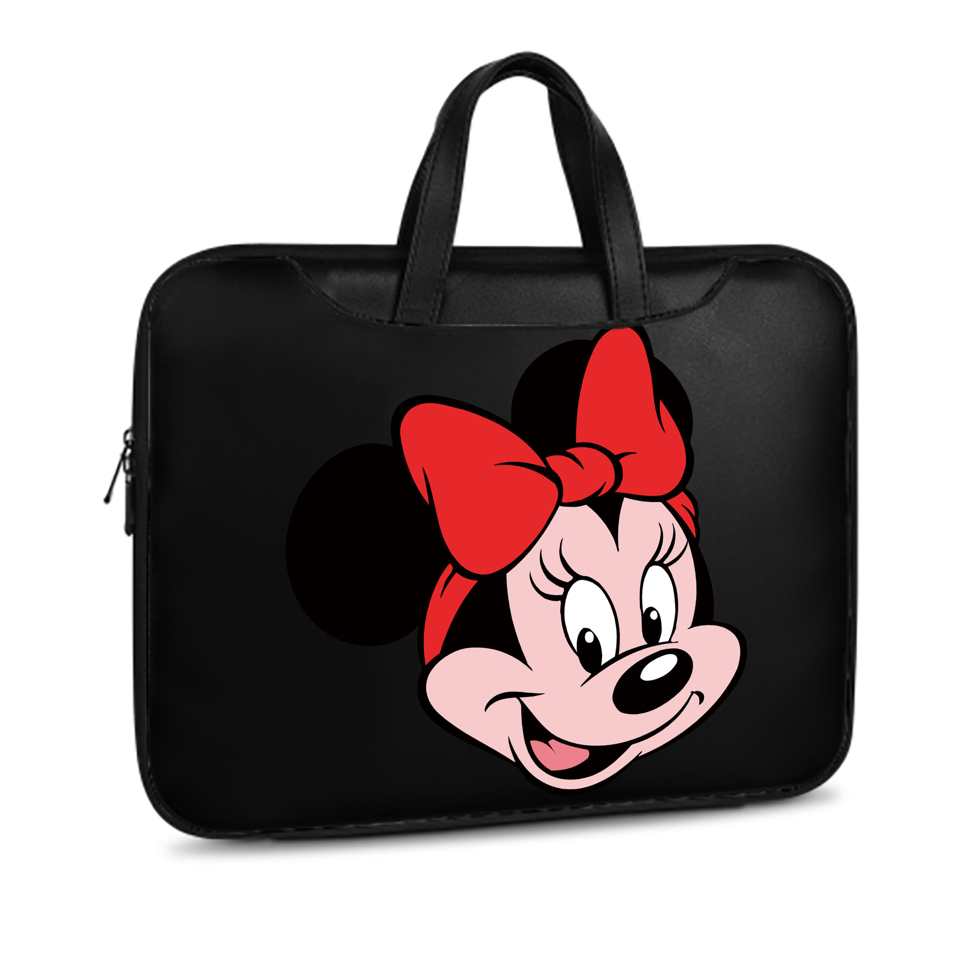 ミッキーマウス Mickey Mouse レザーラップトップバッグ　ノートパソコンケース