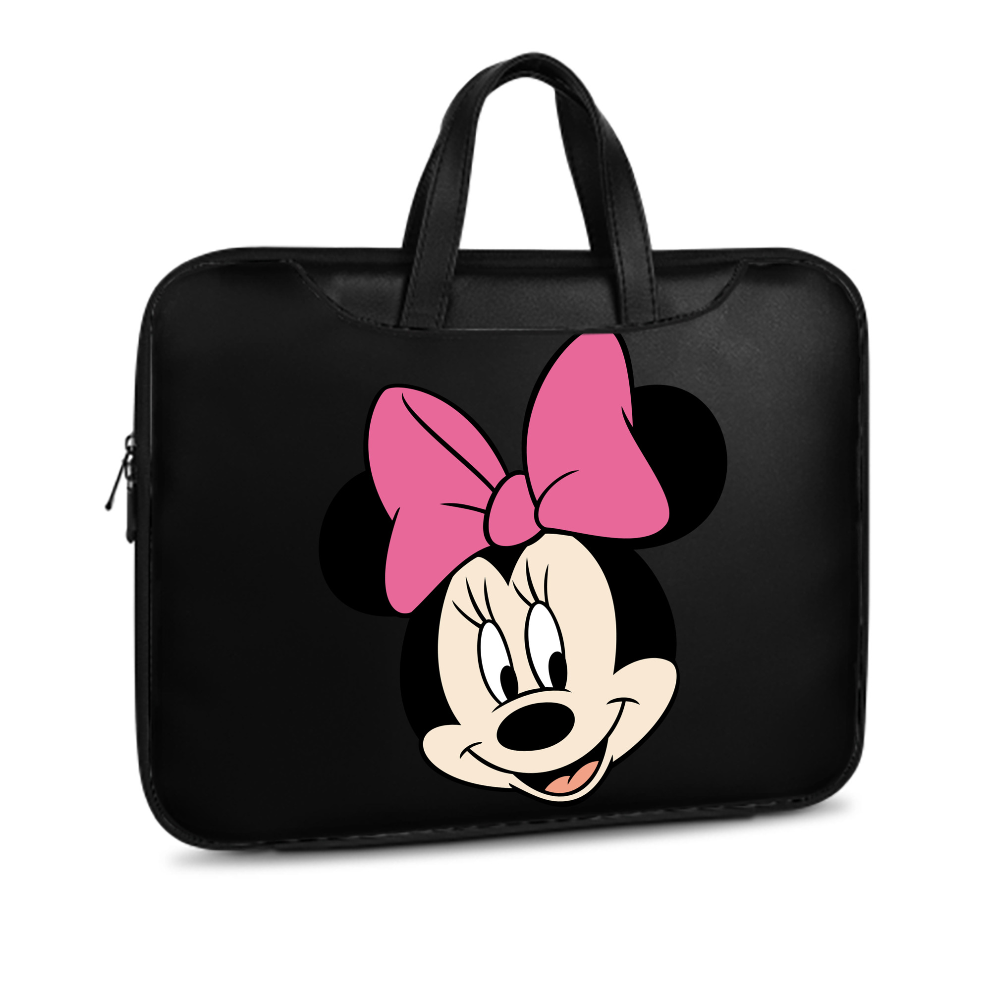 ミッキーマウス Mickey Mouse レザーラップトップバッグ　ノートパソコンケース