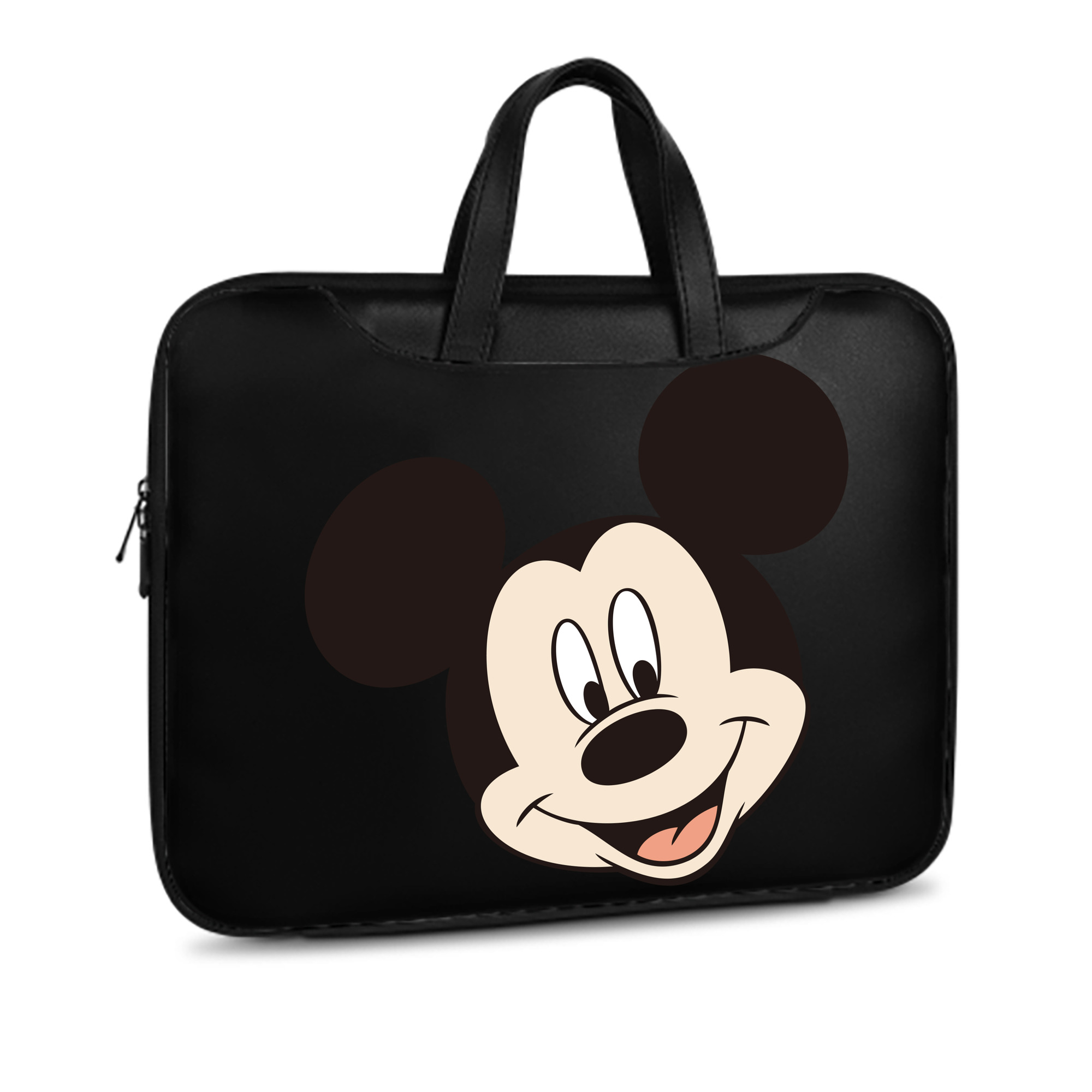 ミッキーマウス Mickey Mouse レザーラップトップバッグ　ノートパソコンケース