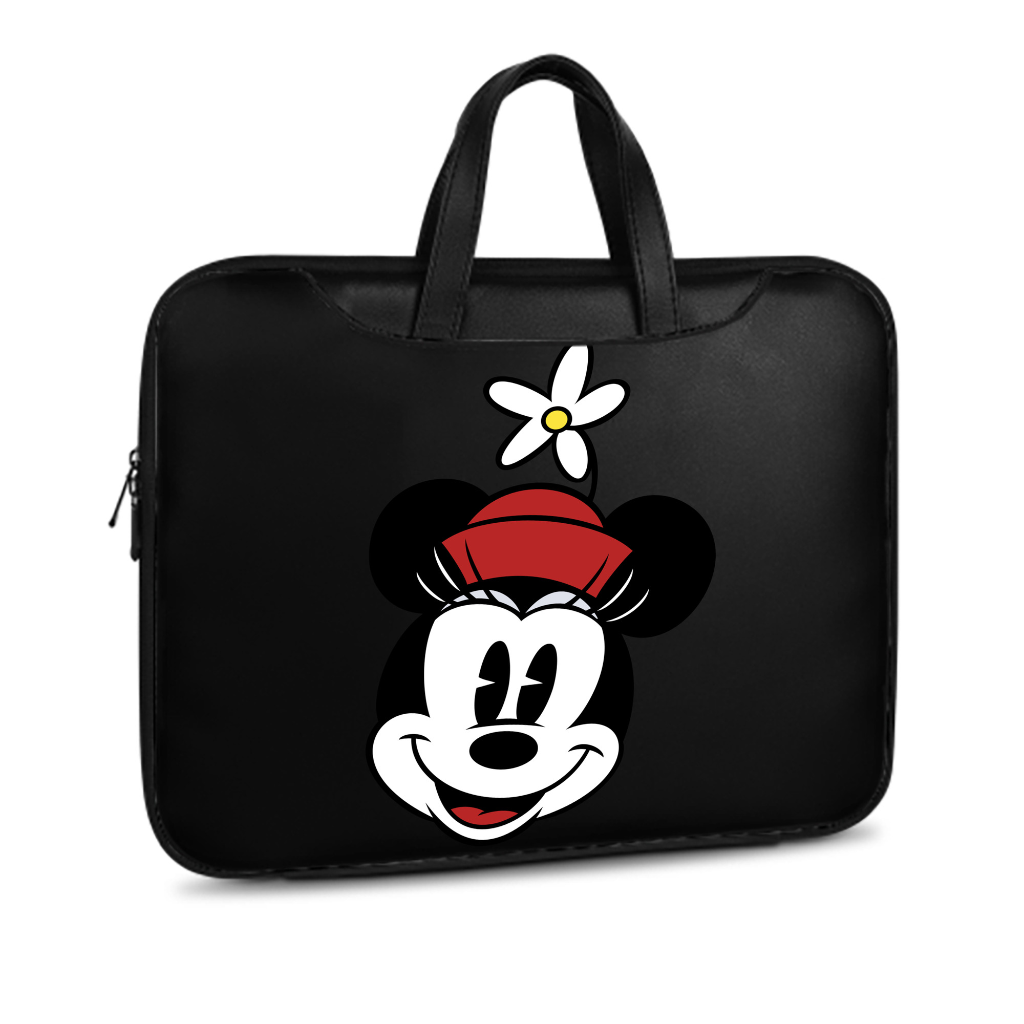 ミッキーマウス Mickey Mouse レザーラップトップバッグ　ノートパソコンケース