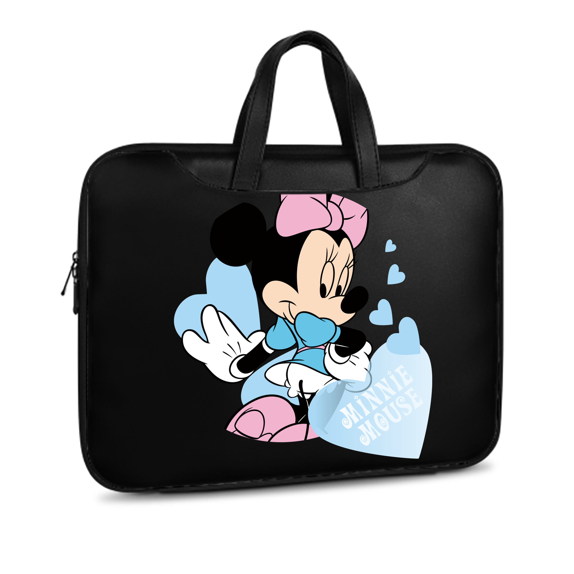 （画像用） ミッキーマウス Mickey Mouse レザーラップトップバッグ　ノートパソコンケース