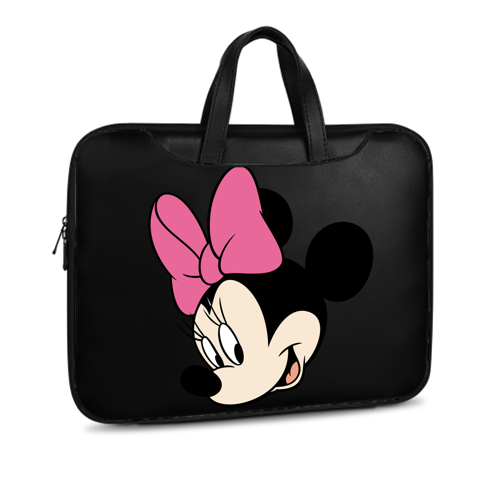 ミッキーマウス Mickey Mouse レザーラップトップバッグ　ノートパソコンケース