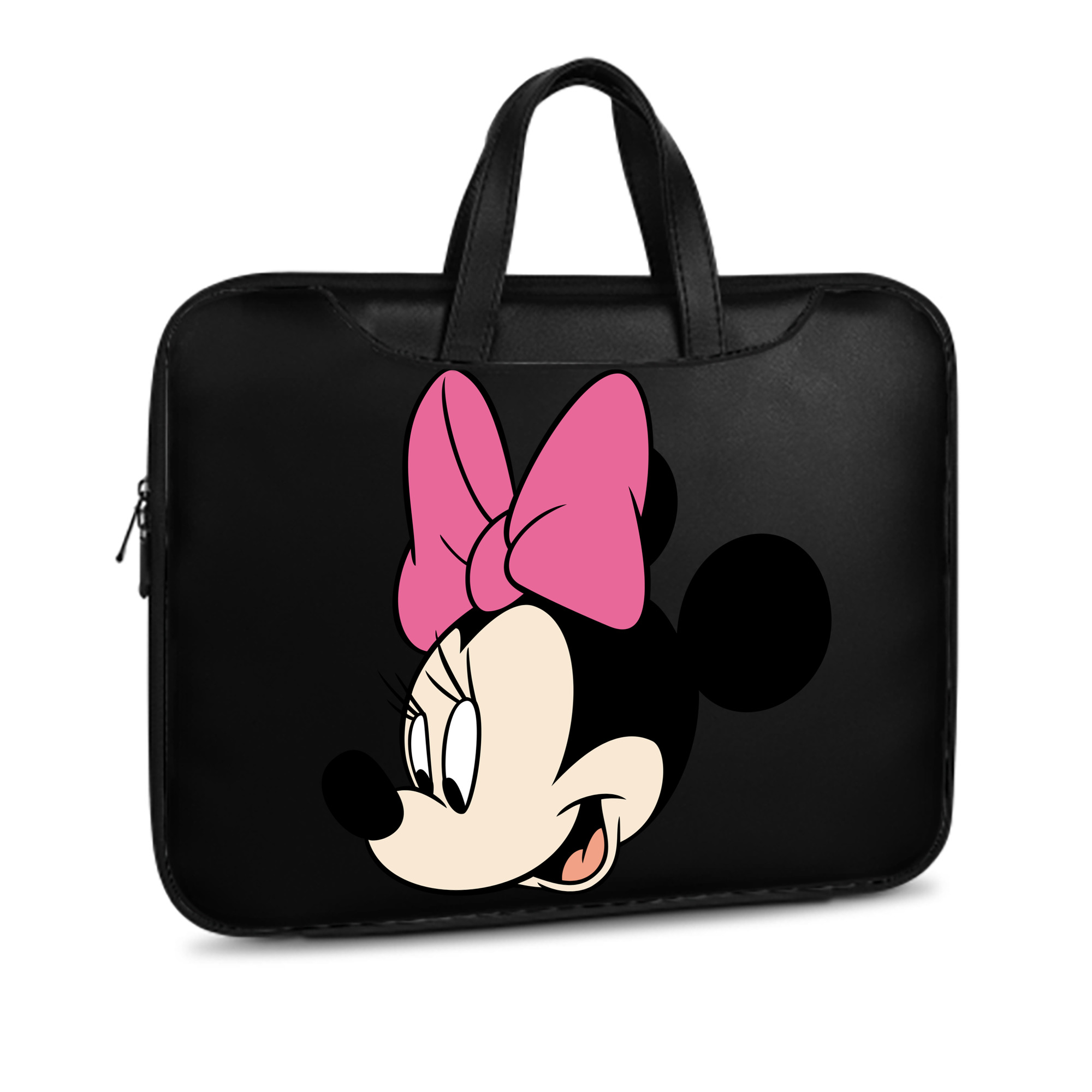 ミッキーマウス Mickey Mouse レザーラップトップバッグ　ノートパソコンケース