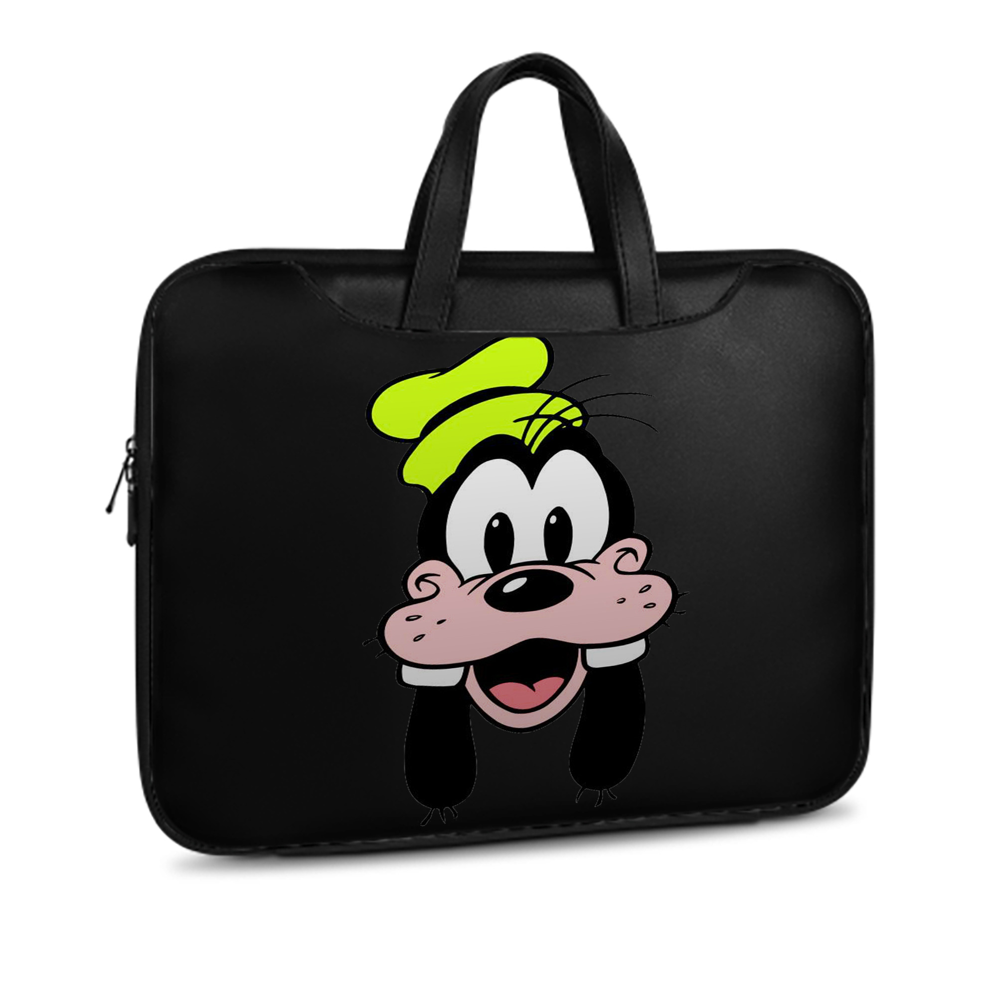 （画像用） ミッキーマウス Mickey Mouse レザーラップトップバッグ　ノートパソコンケース