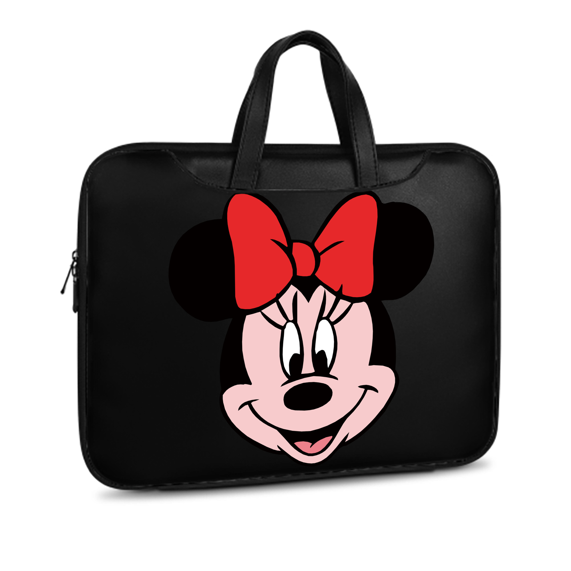 ミッキーマウス Mickey Mouse レザーラップトップバッグ　ノートパソコンケース