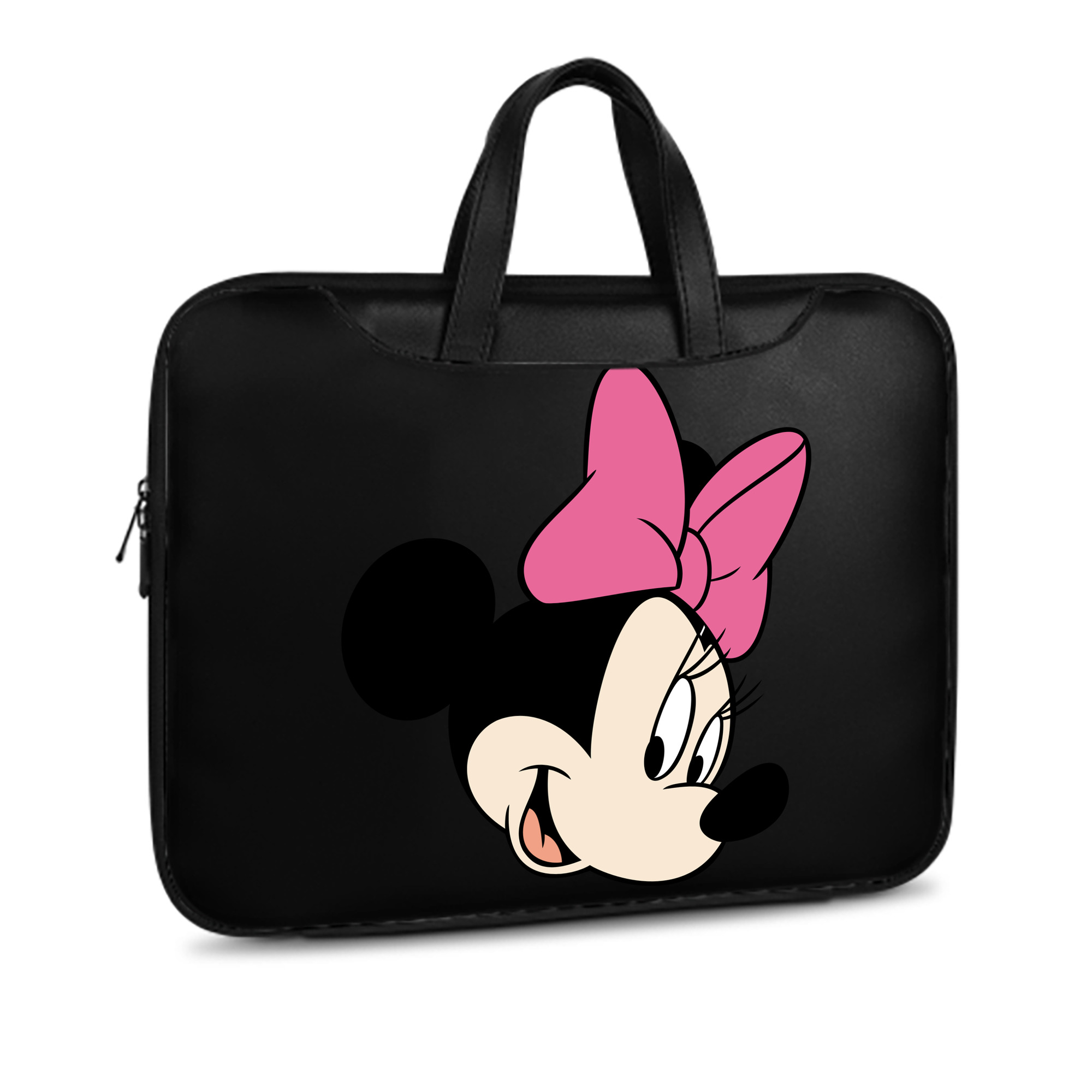 ミッキーマウス Mickey Mouse レザーラップトップバッグ　ノートパソコンケース