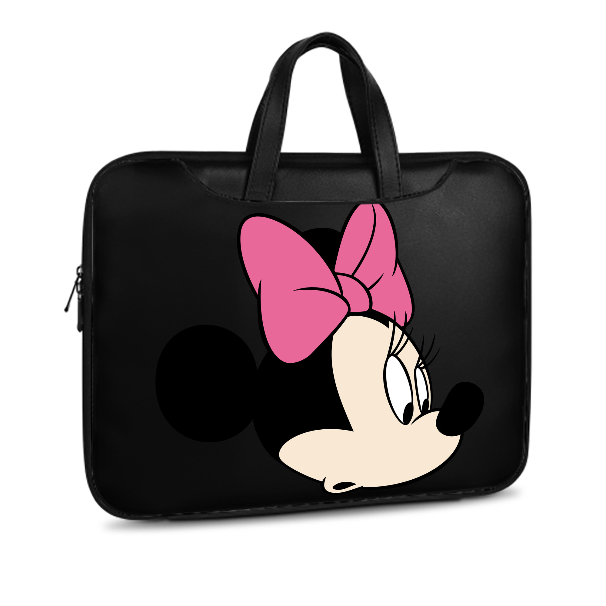 ミッキーマウス Mickey Mouse レザーラップトップバッグ　ノートパソコンケース