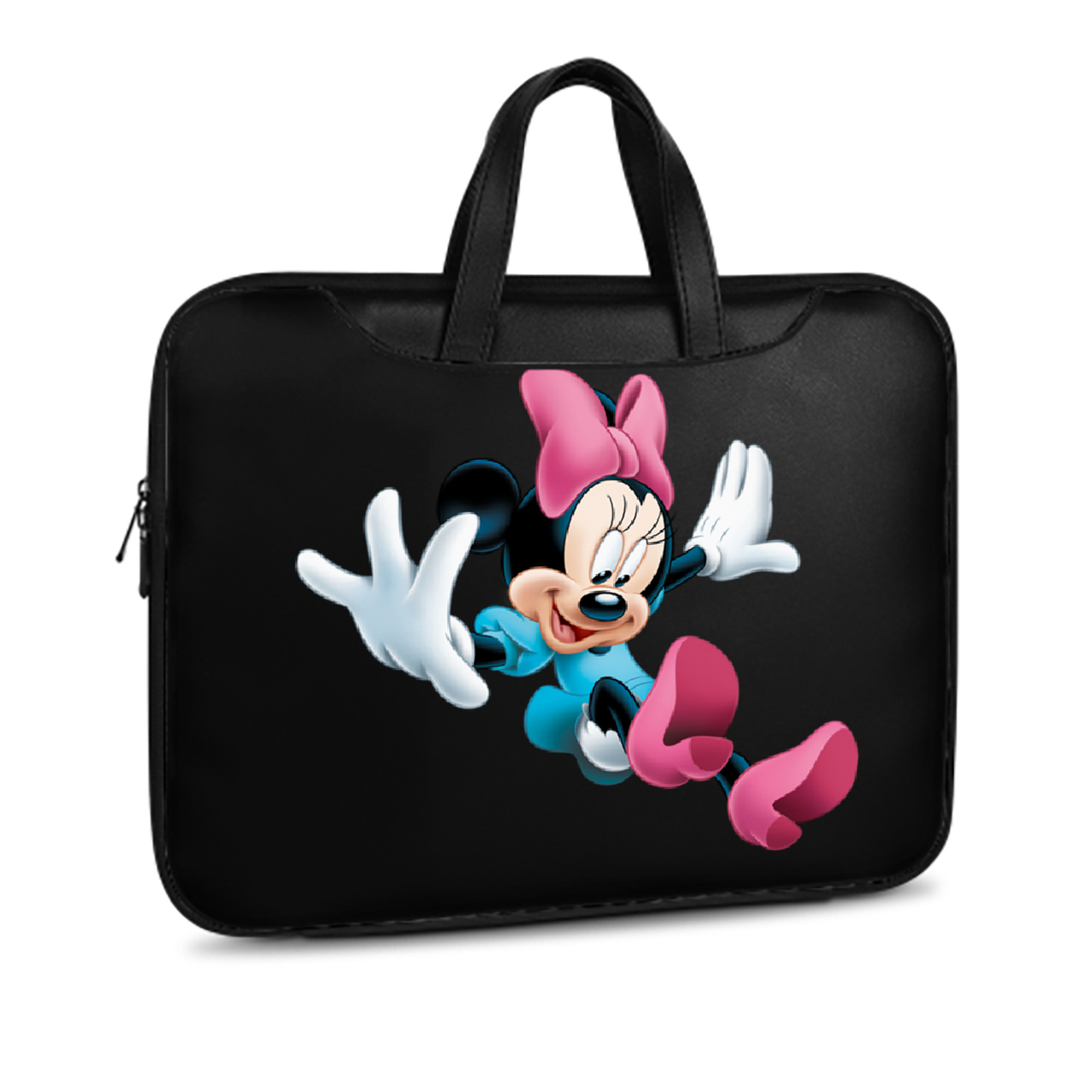 ミッキーマウス Mickey Mouse レザーラップトップバッグ　ノートパソコンケース
