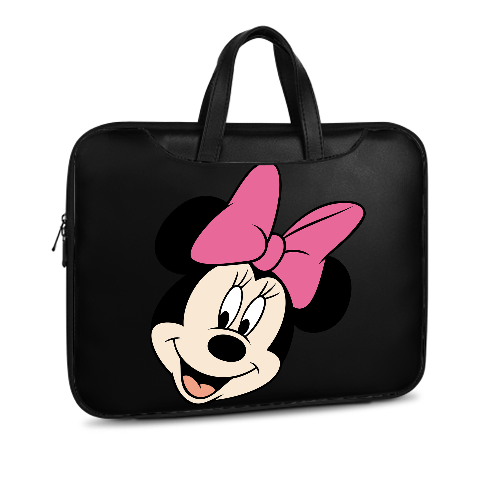 ミッキーマウス Mickey Mouse レザーラップトップバッグ　ノートパソコンケース