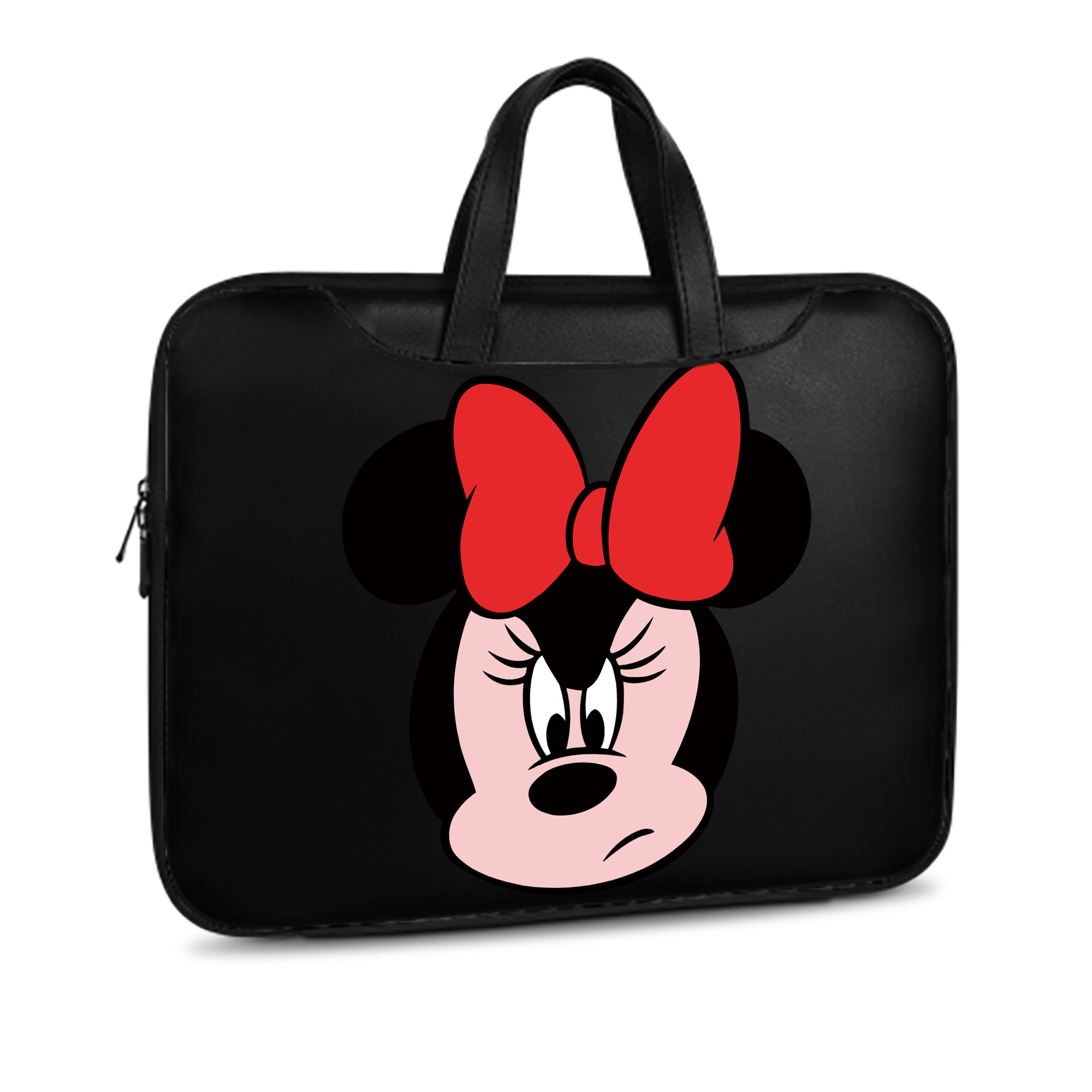 ミッキーマウス Mickey Mouse レザーラップトップバッグ　ノートパソコンケース