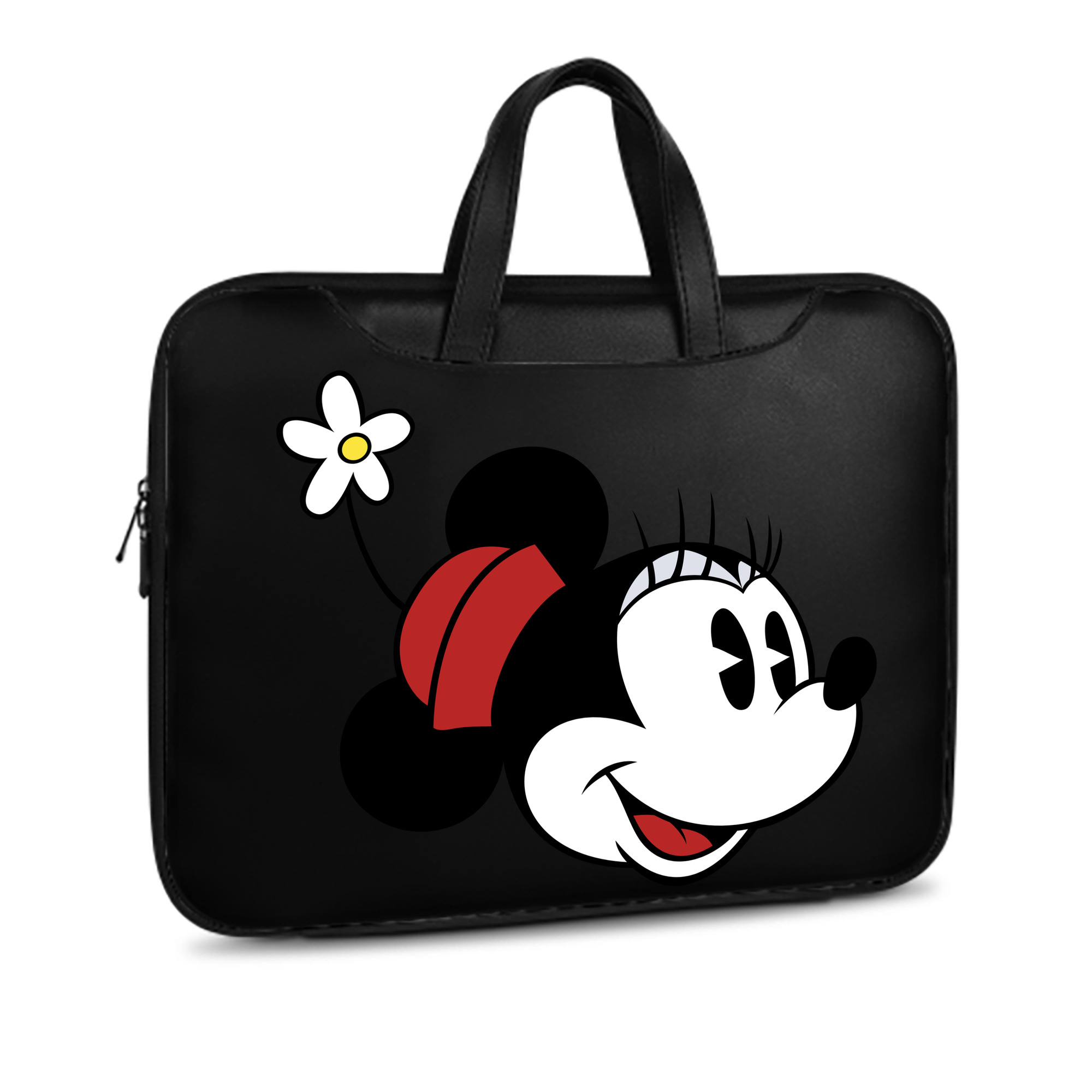 ミッキーマウス Mickey Mouse レザーラップトップバッグ　ノートパソコンケース