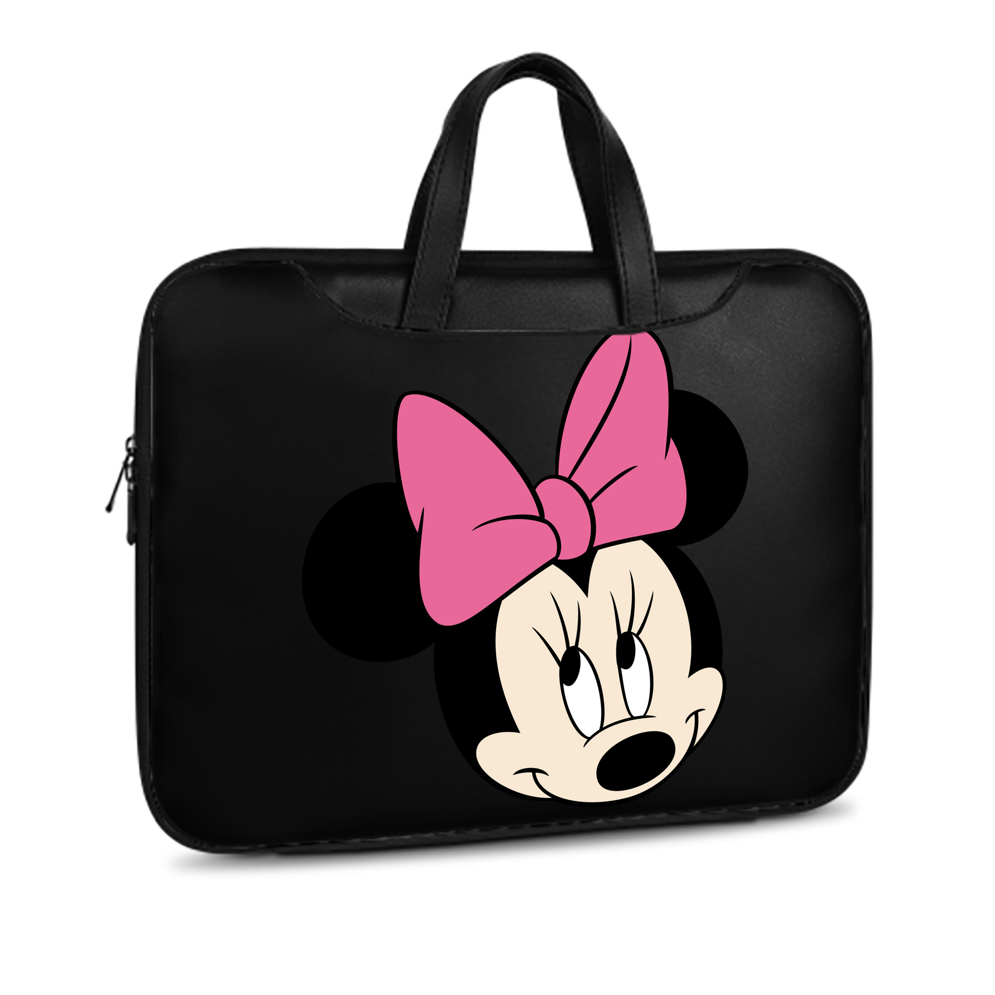 ミッキーマウス Mickey Mouse レザーラップトップバッグ　ノートパソコンケース