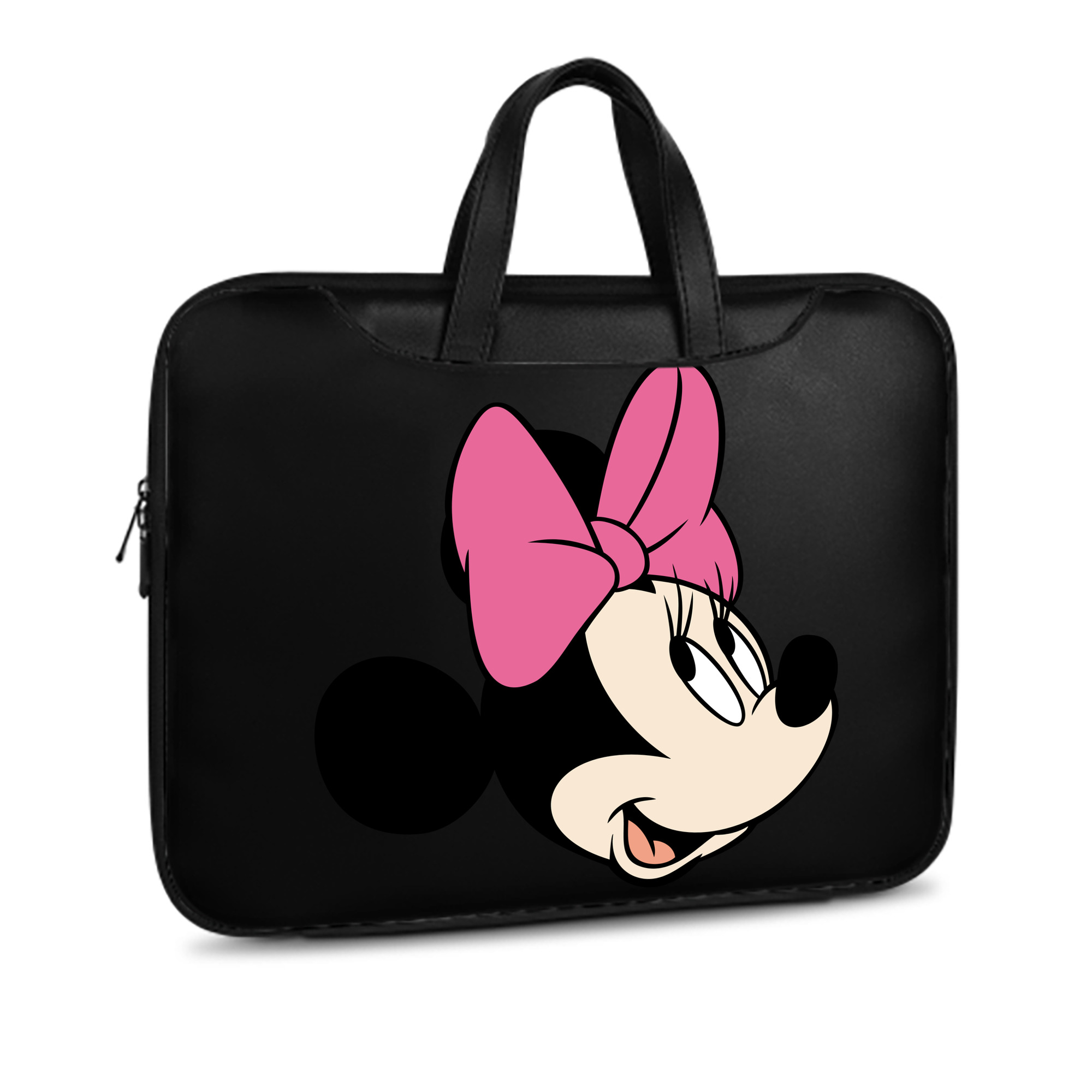 ミッキーマウス Mickey Mouse レザーラップトップバッグ　ノートパソコンケース