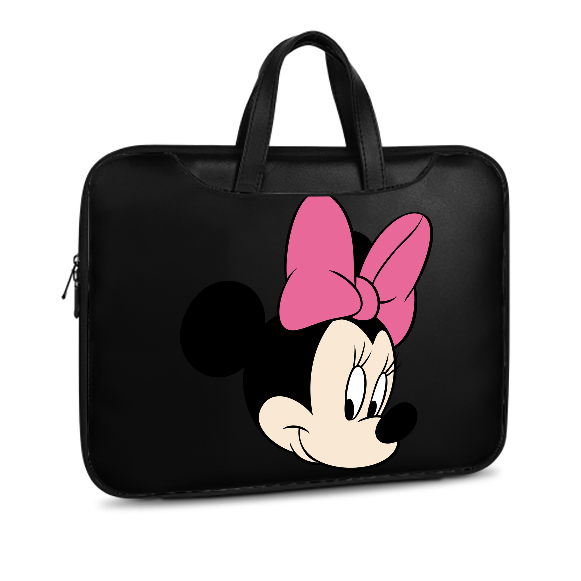 ミッキーマウス Mickey Mouse レザーラップトップバッグ　ノートパソコンケース