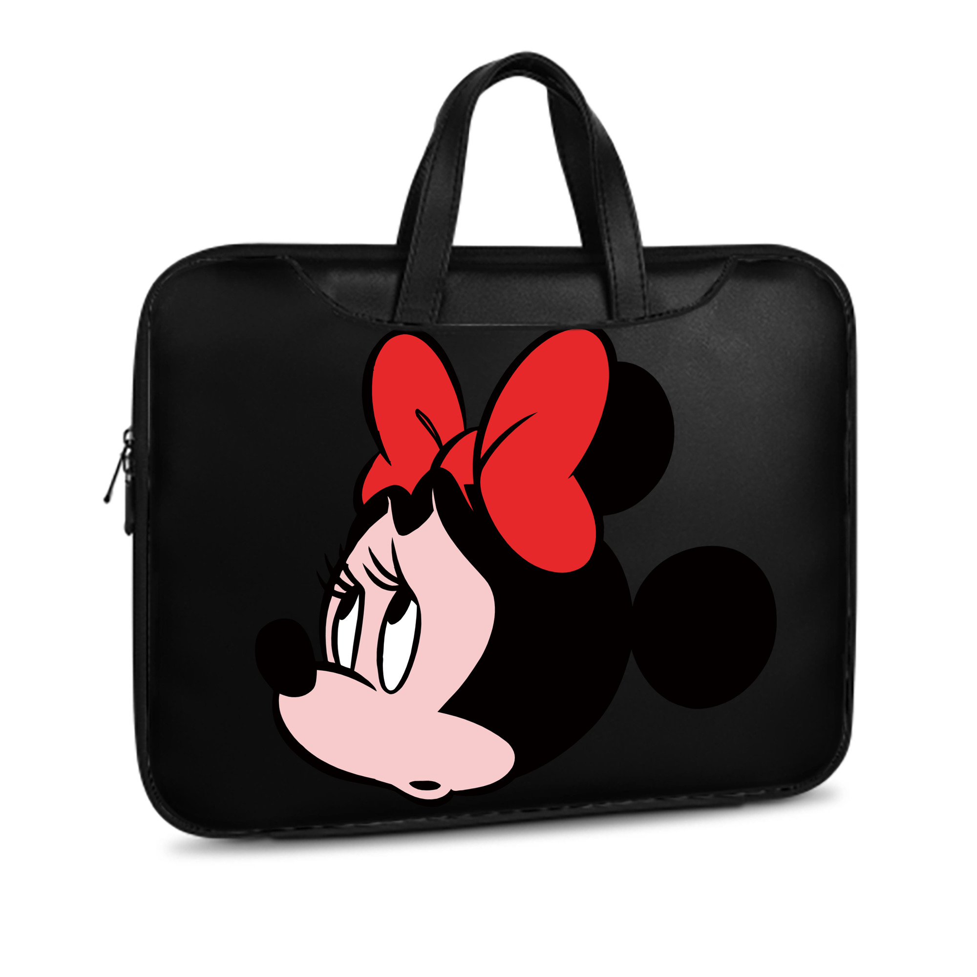 ミッキーマウス Mickey Mouse レザーラップトップバッグ　ノートパソコンケース