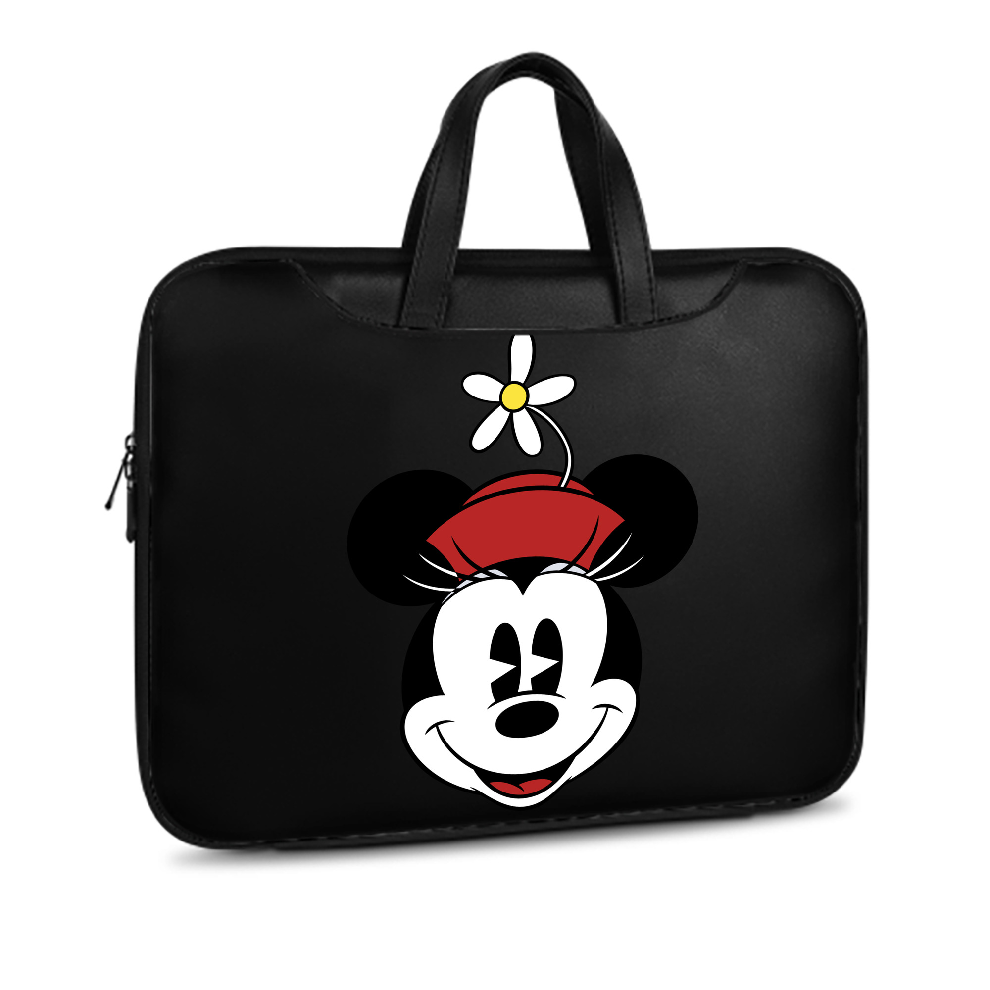 ミッキーマウス Mickey Mouse レザーラップトップバッグ　ノートパソコンケース