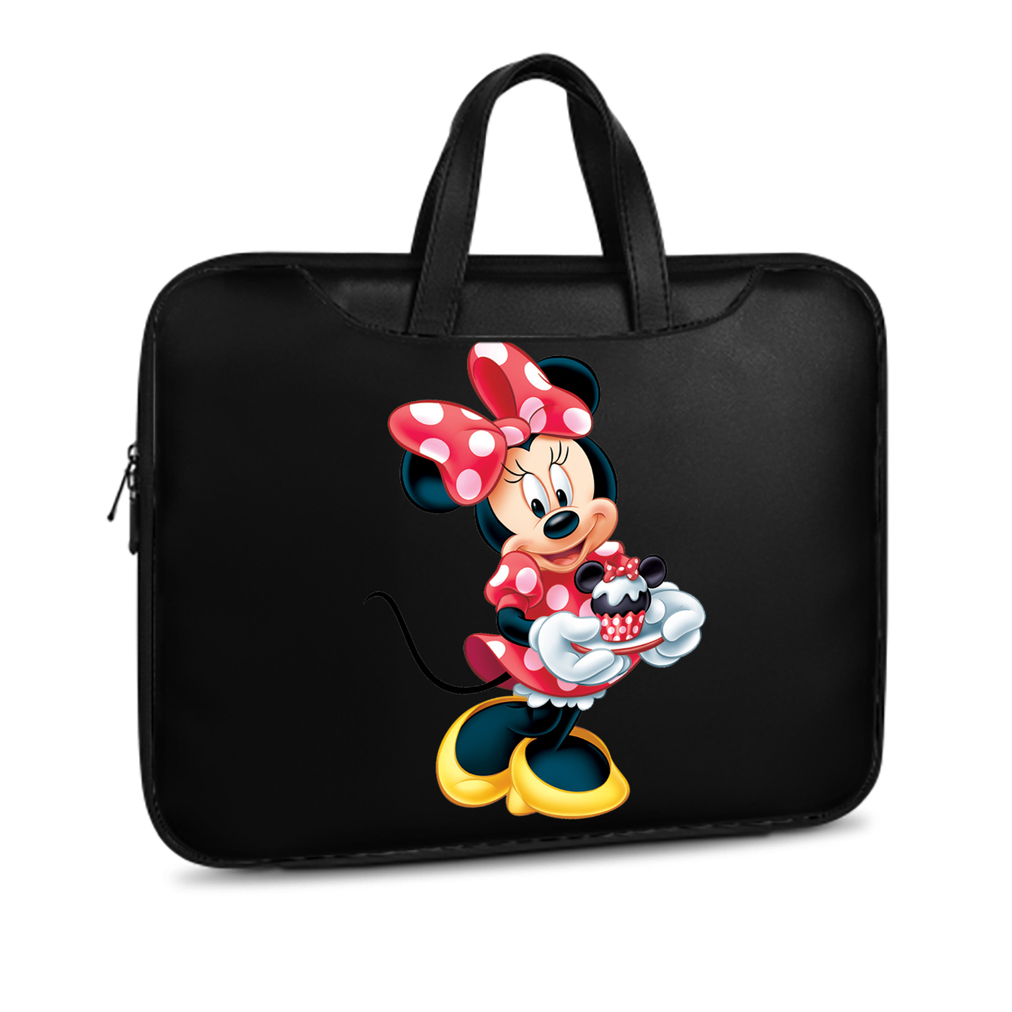 ミッキーマウス Mickey Mouse レザーラップトップバッグ　ノートパソコンケース