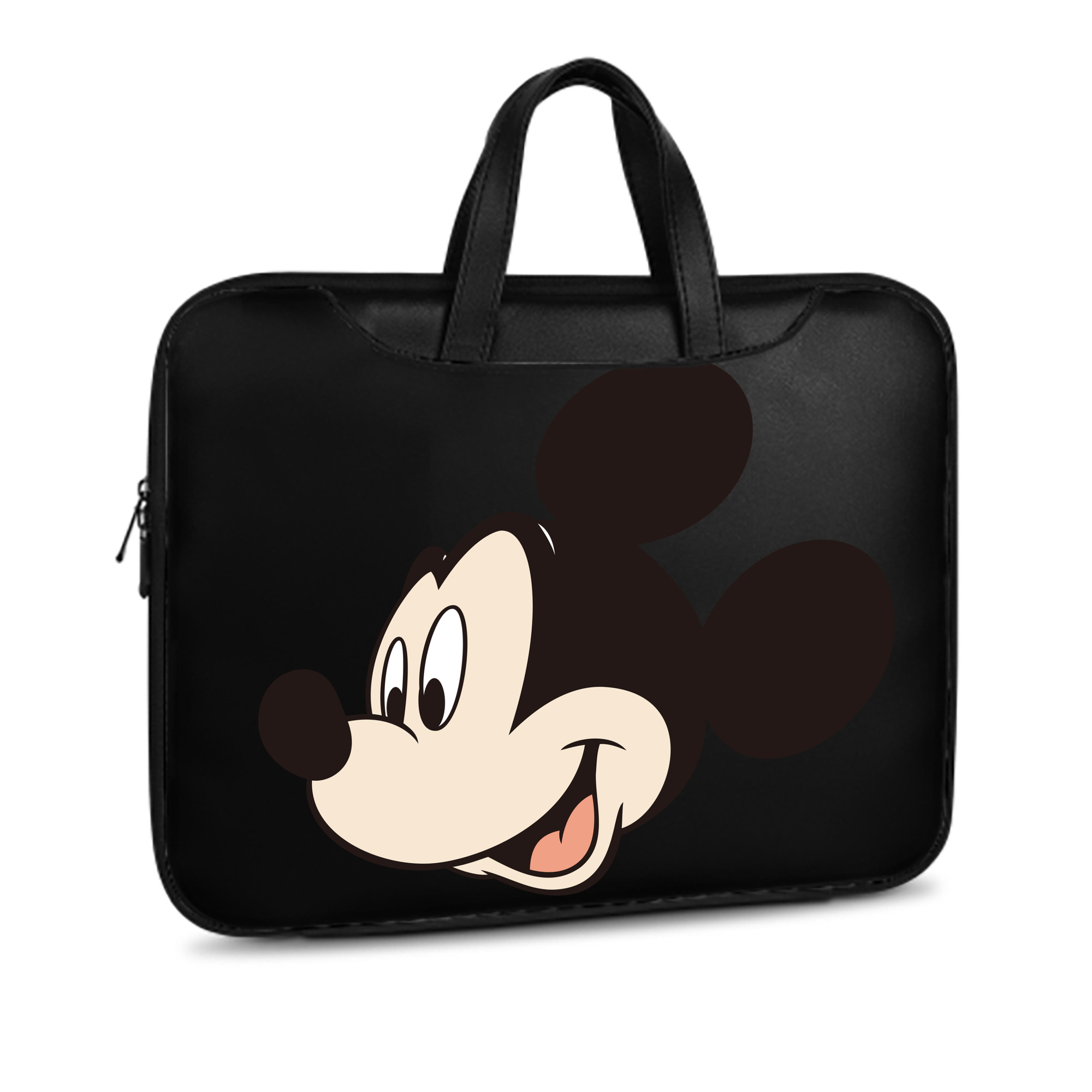 ミッキーマウス Mickey Mouse レザーラップトップバッグ　ノートパソコンケース
