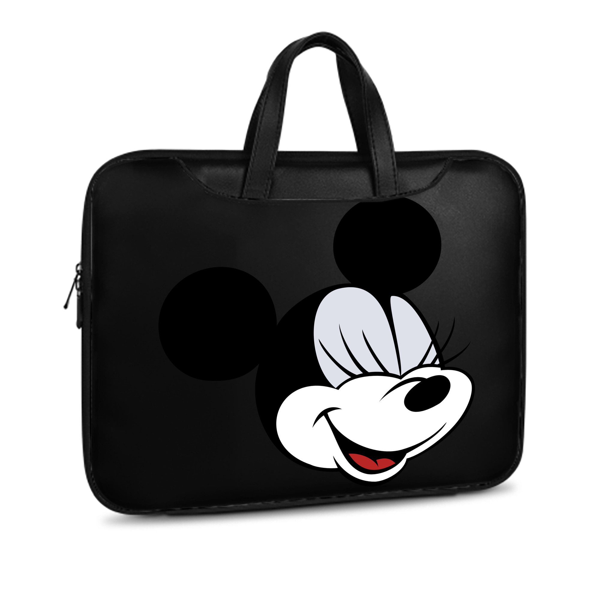 ミッキーマウス Mickey Mouse レザーラップトップバッグ　ノートパソコンケース