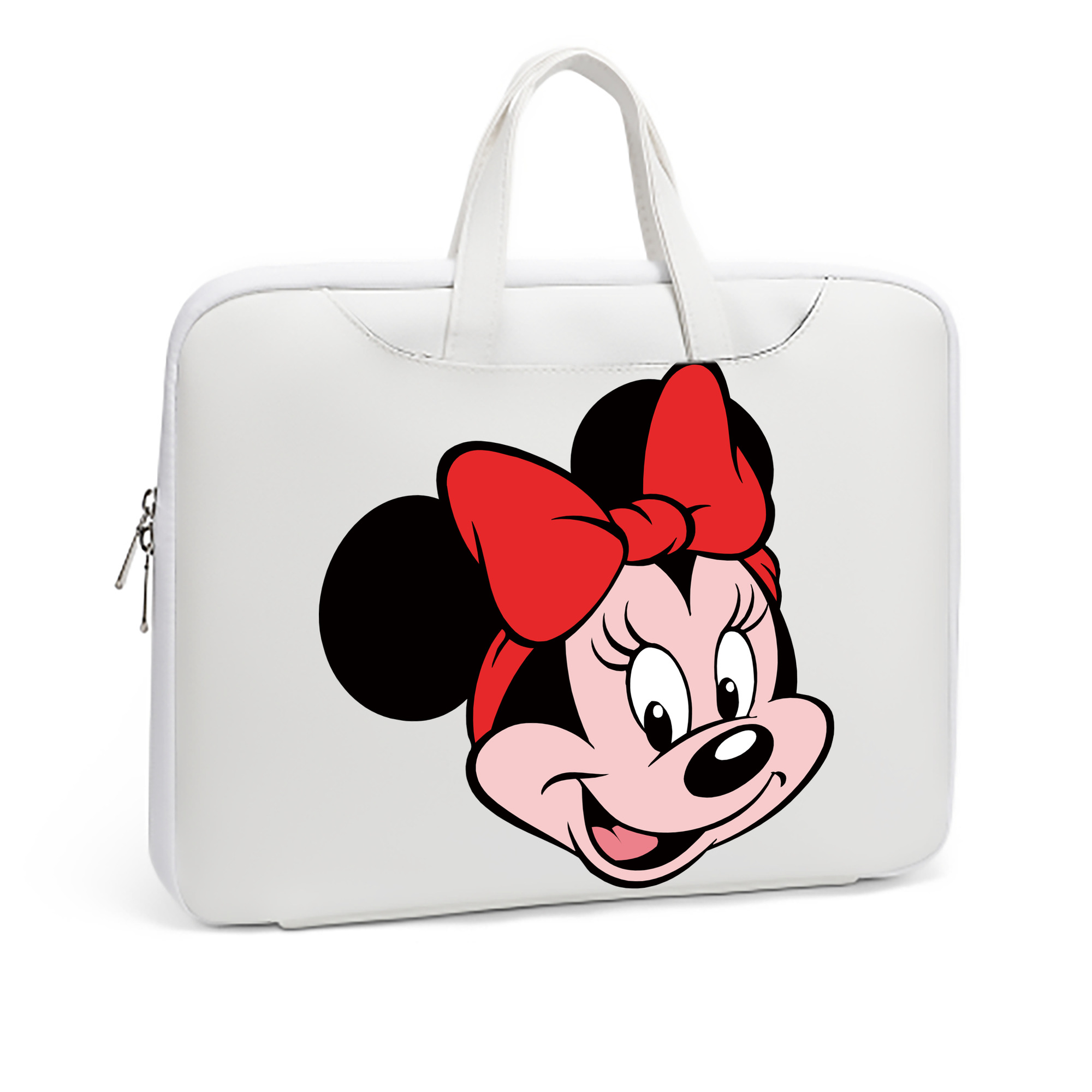 ミッキーマウス Mickey Mouse レザーラップトップバッグ　ノートパソコンケース