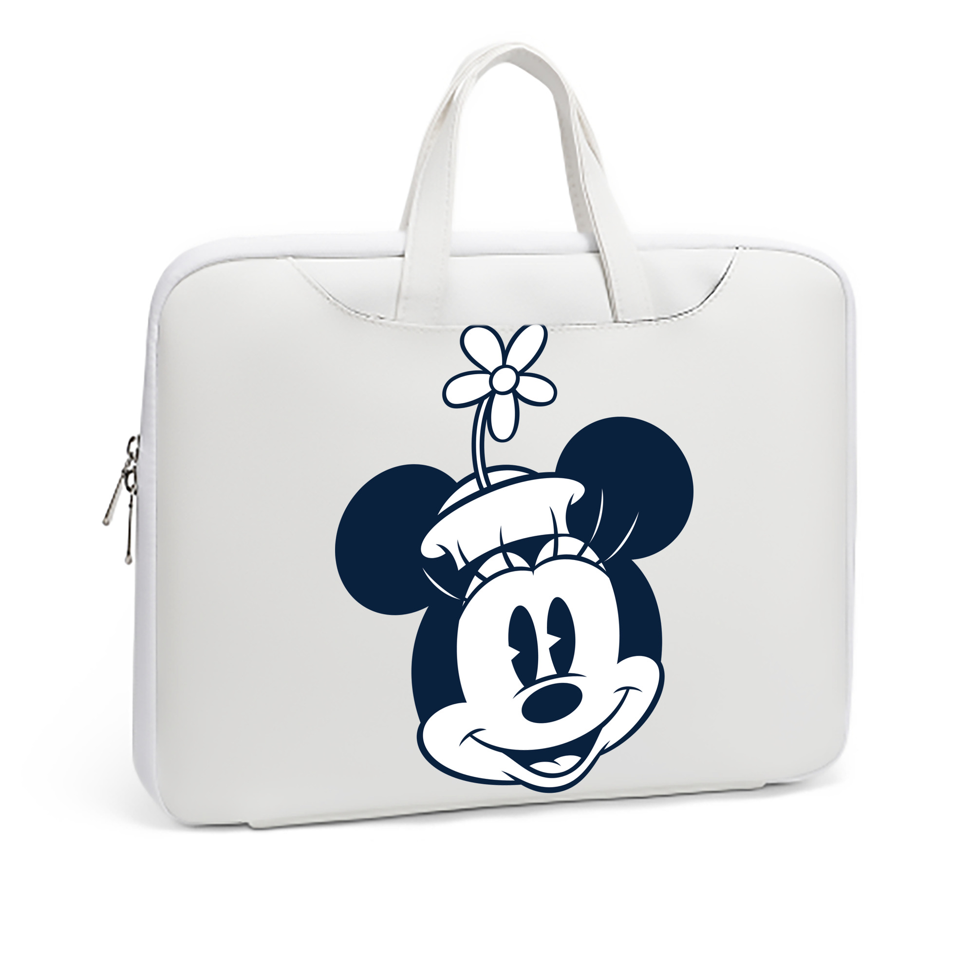 ミッキーマウス Mickey Mouse レザーラップトップバッグ　ノートパソコンケース