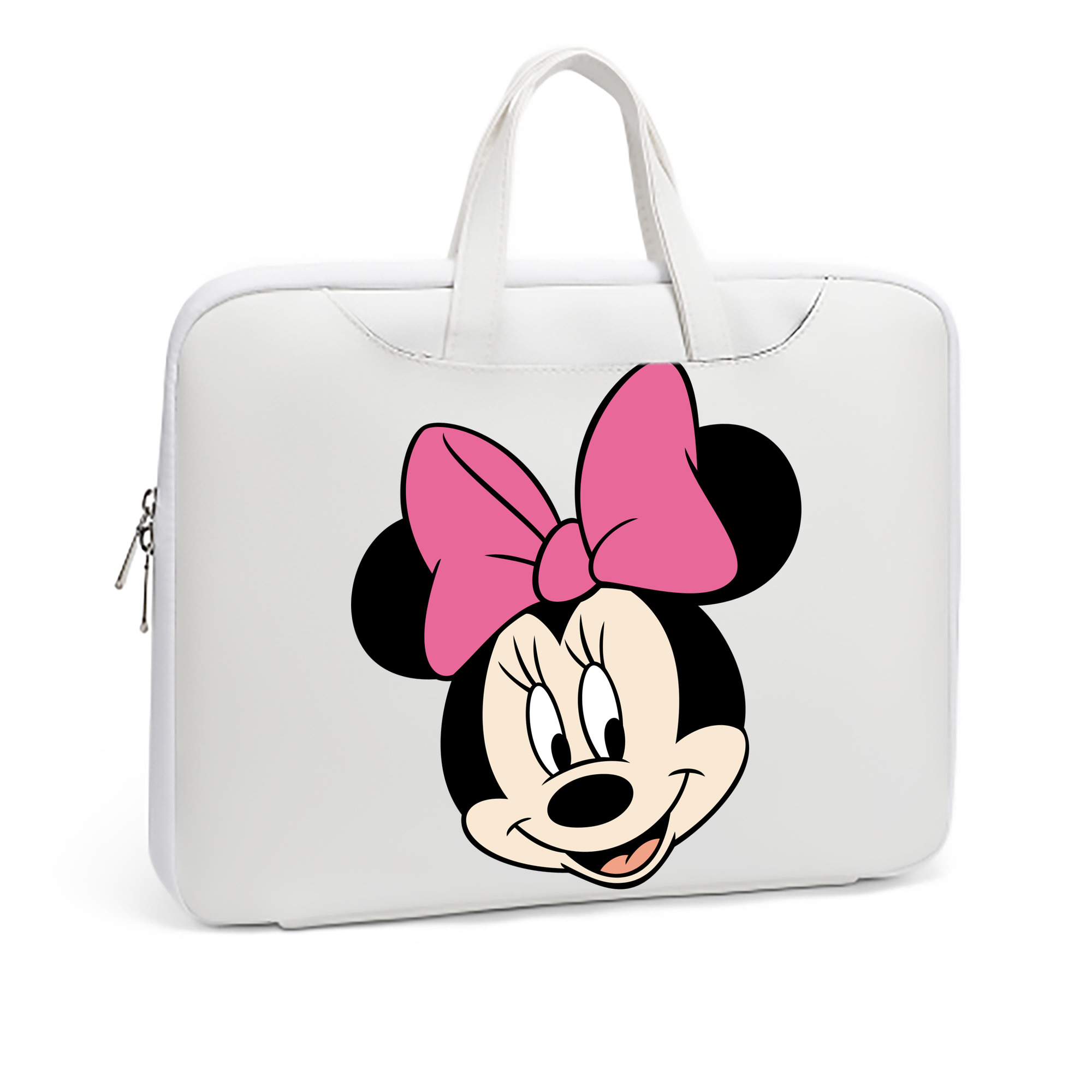 ミッキーマウス Mickey Mouse レザーラップトップバッグ　ノートパソコンケース