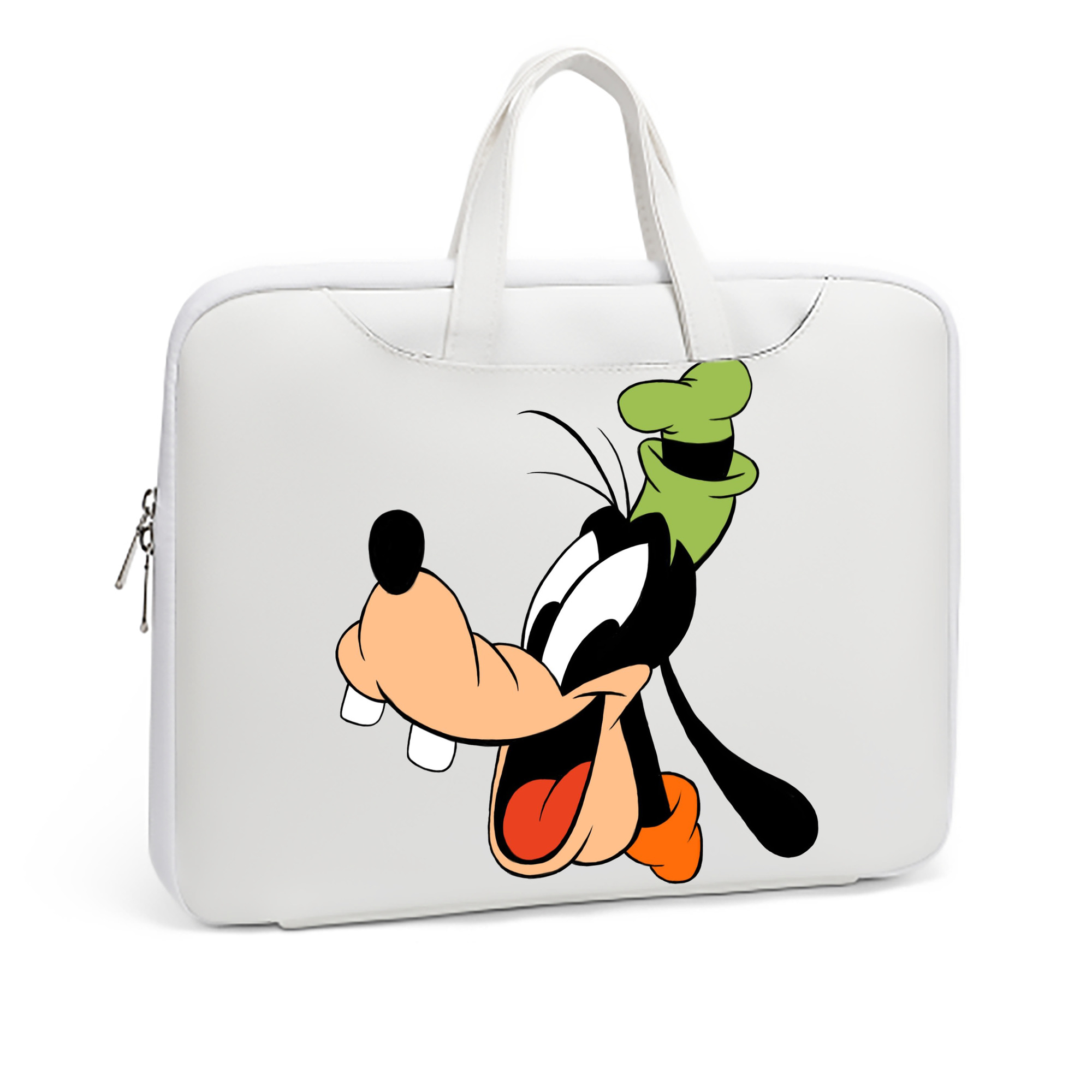（画像用） ミッキーマウス Mickey Mouse レザーラップトップバッグ　ノートパソコンケース