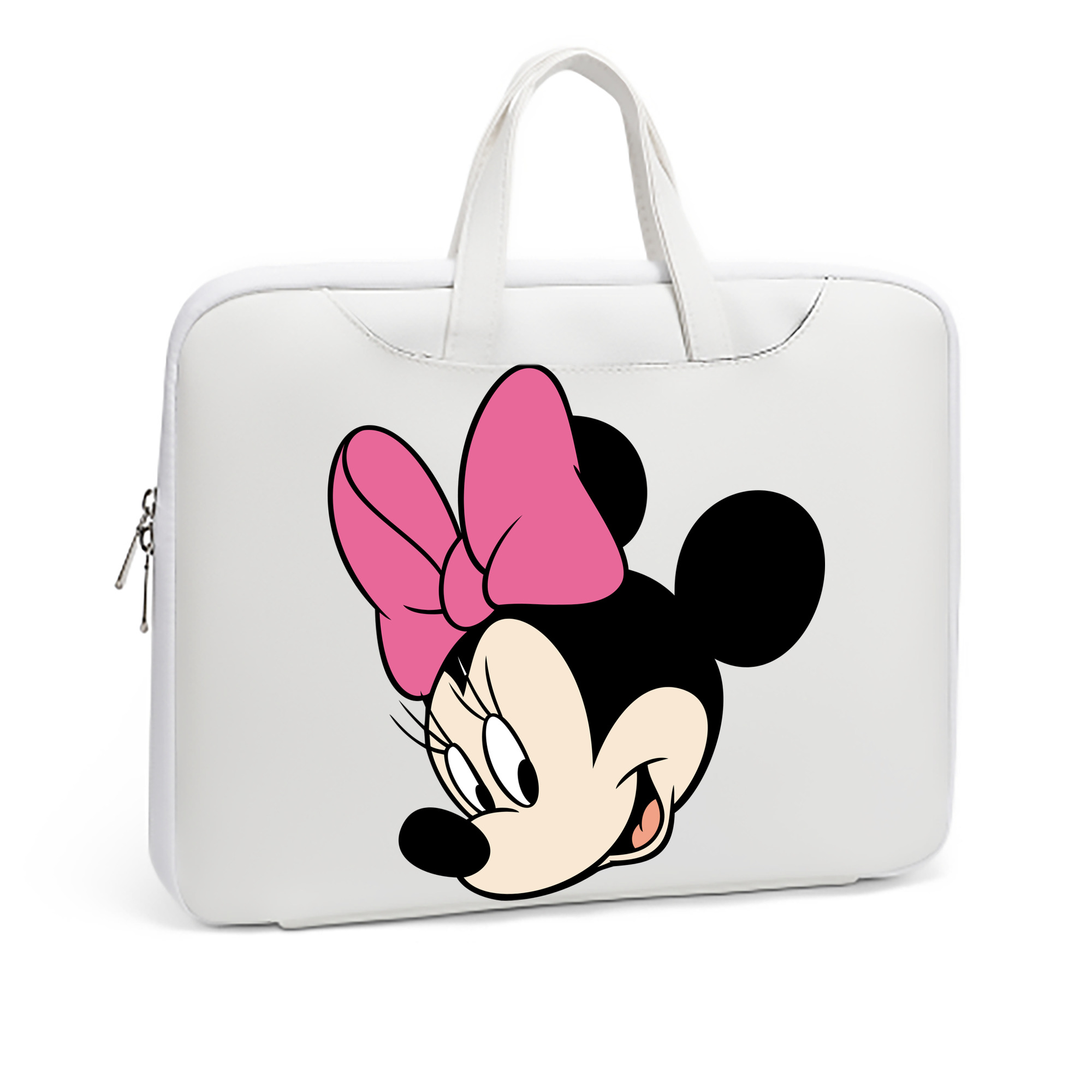 ミッキーマウス Mickey Mouse レザーラップトップバッグ　ノートパソコンケース