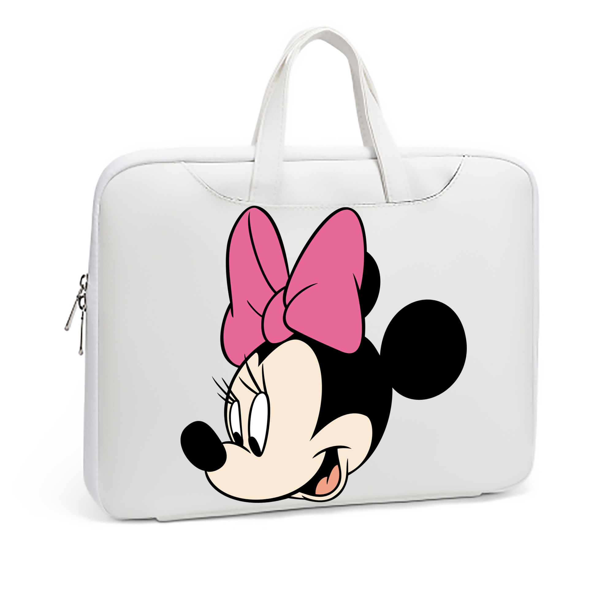 ミッキーマウス Mickey Mouse レザーラップトップバッグ　ノートパソコンケース