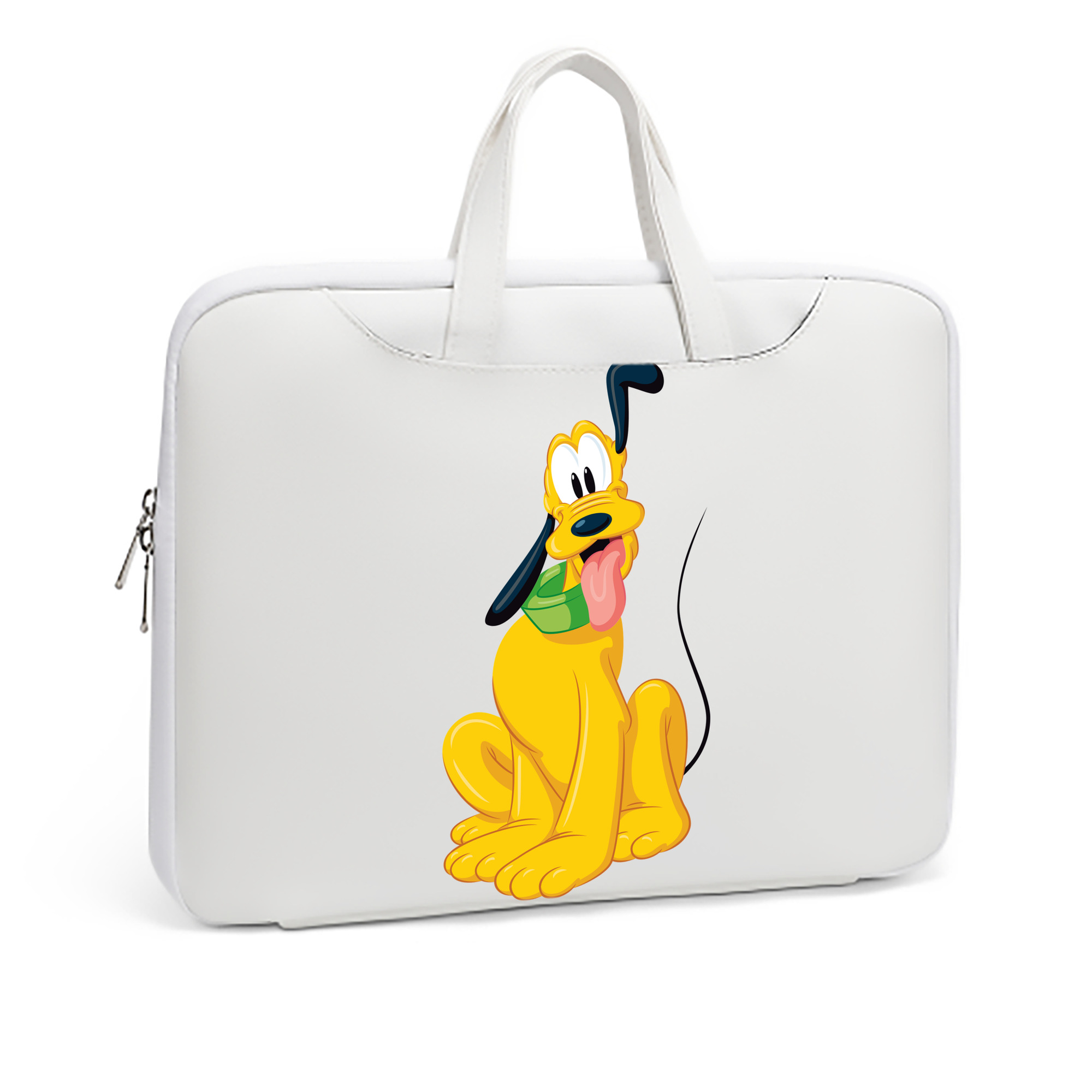 ミッキーマウス Mickey Mouse レザーラップトップバッグ　ノートパソコンケース