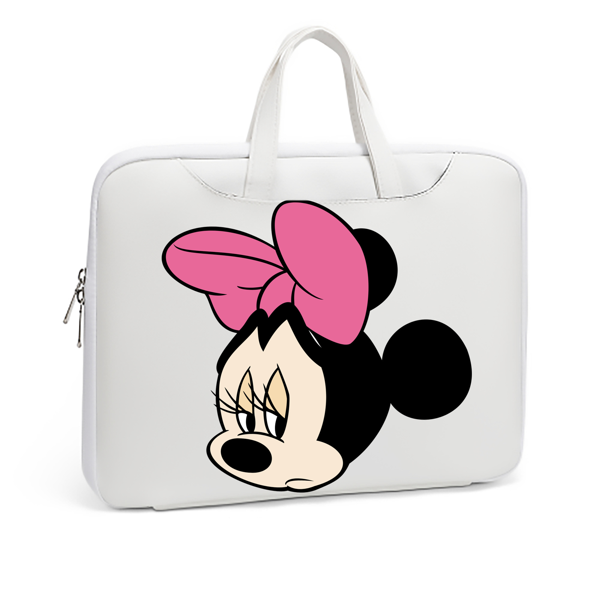 ミッキーマウス Mickey Mouse レザーラップトップバッグ　ノートパソコンケース