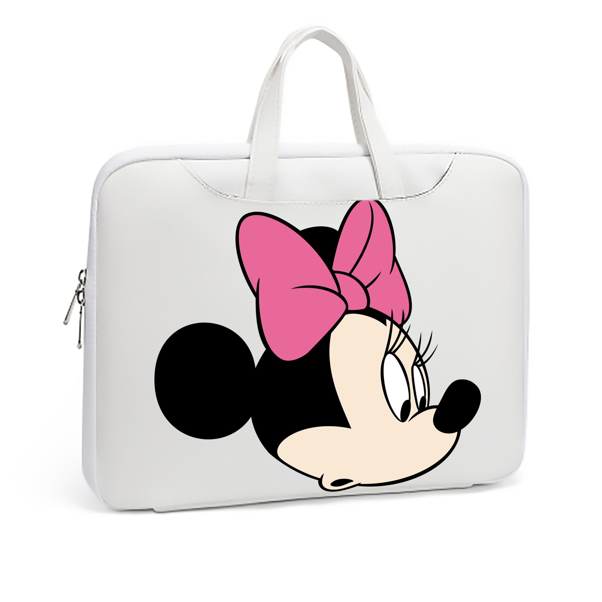 ミッキーマウス Mickey Mouse レザーラップトップバッグ　ノートパソコンケース