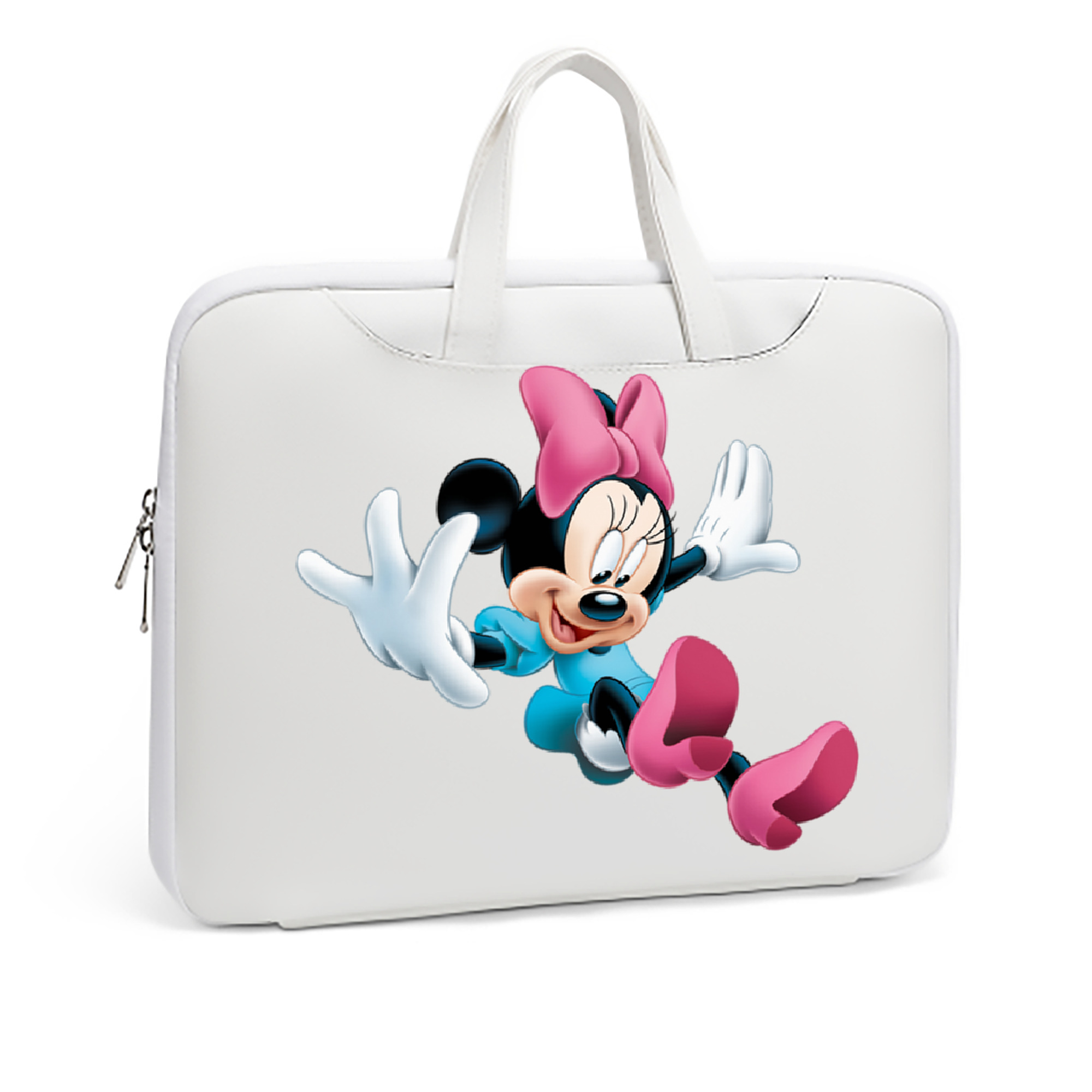 ミッキーマウス Mickey Mouse レザーラップトップバッグ　ノートパソコンケース
