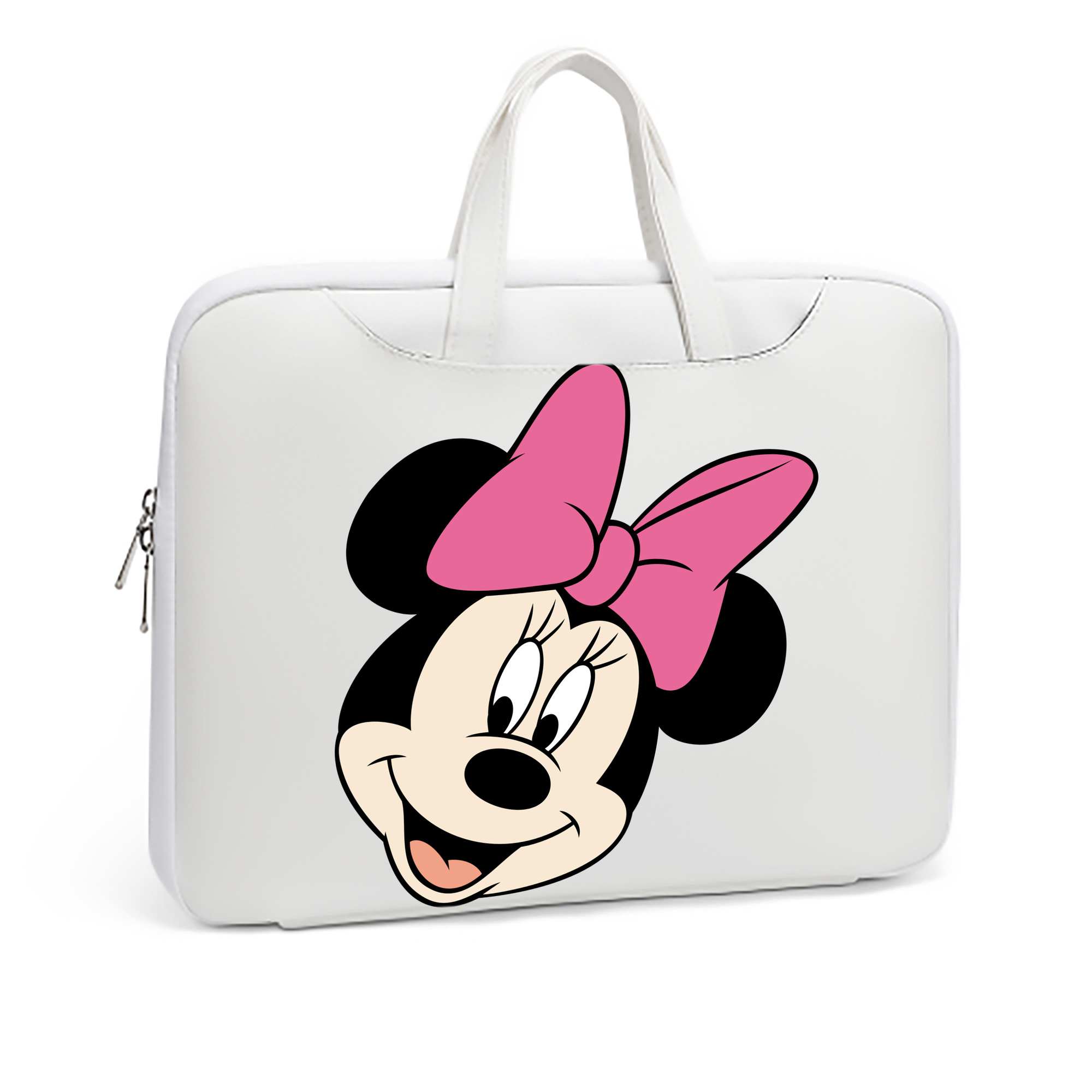 ミッキーマウス Mickey Mouse レザーラップトップバッグ　ノートパソコンケース