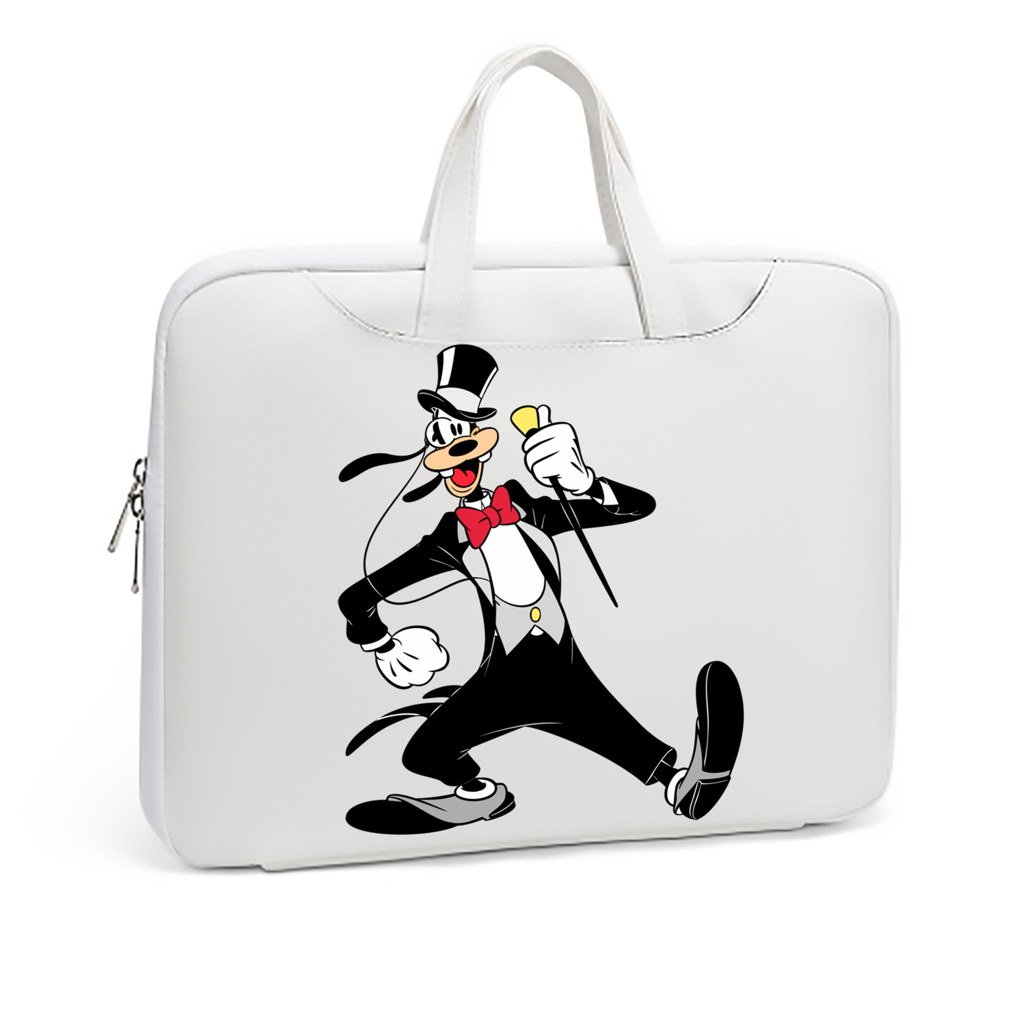 ミッキーマウス Mickey Mouse レザーラップトップバッグ　ノートパソコンケース
