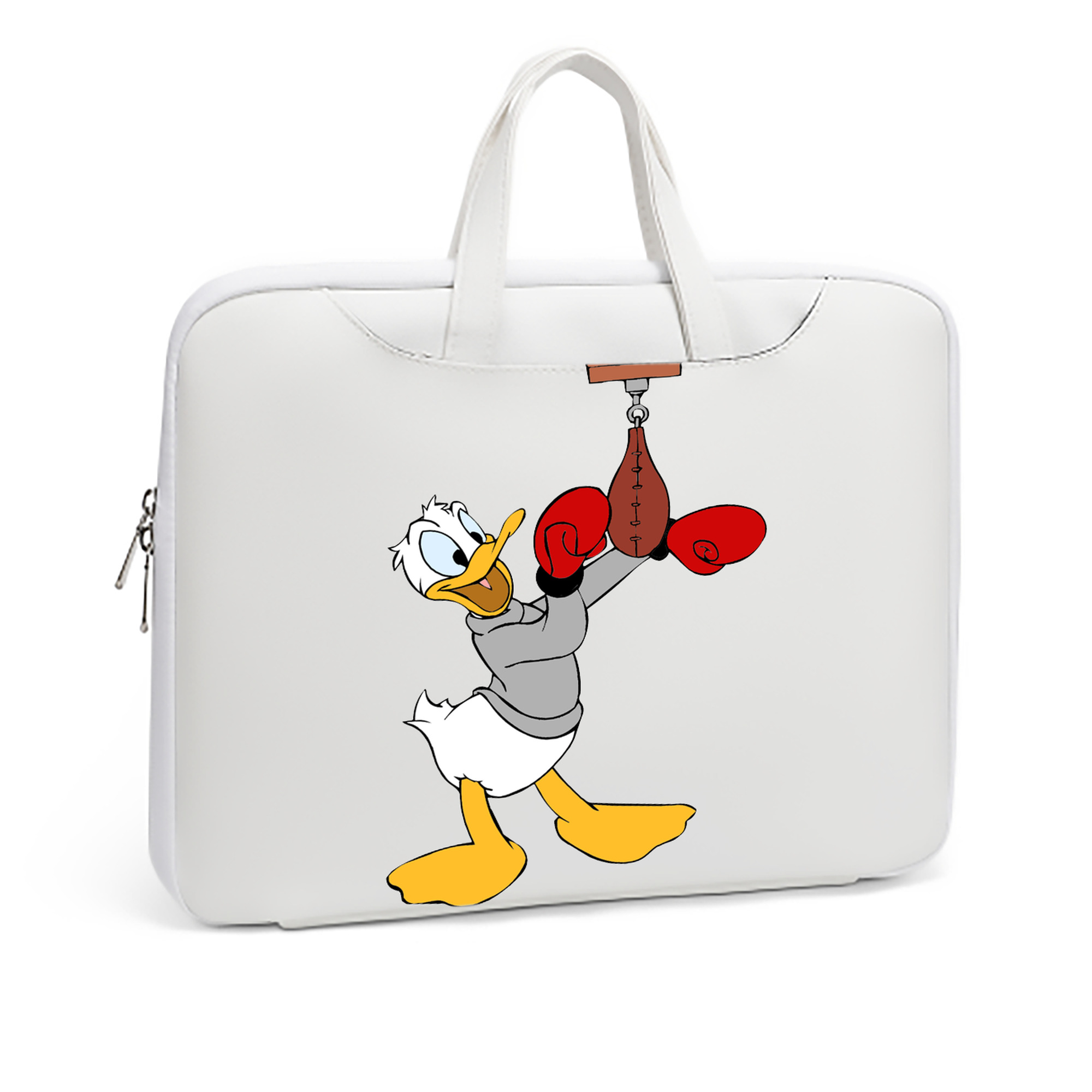 ミッキーマウス Mickey Mouse レザーラップトップバッグ　ノートパソコンケース