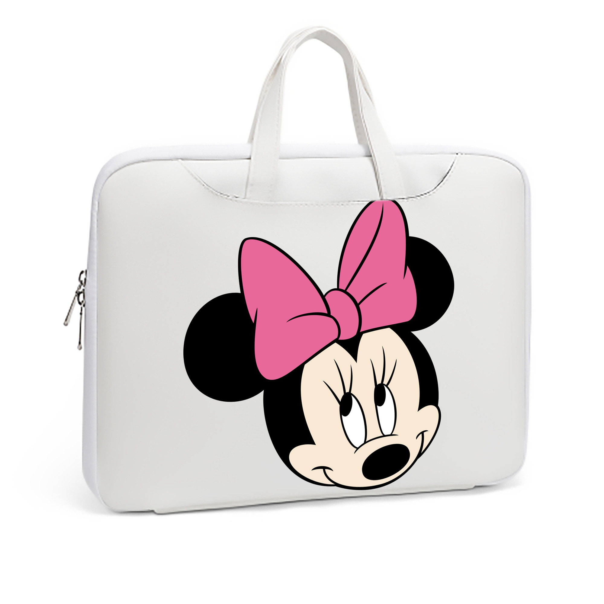 ミッキーマウス Mickey Mouse レザーラップトップバッグ　ノートパソコンケース