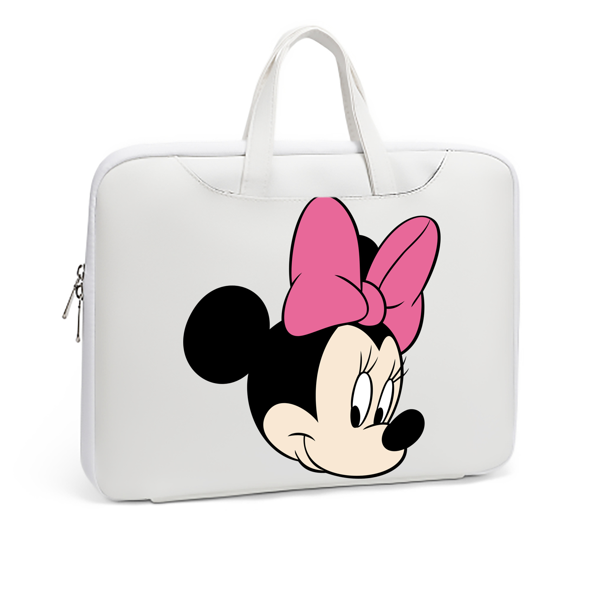 ミッキーマウス Mickey Mouse レザーラップトップバッグ　ノートパソコンケース