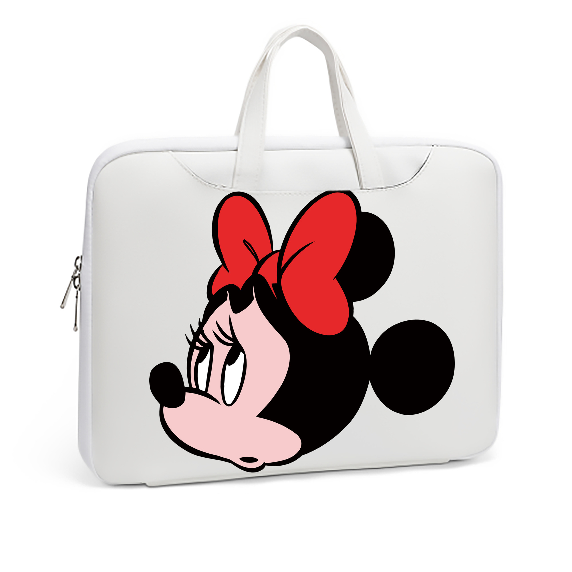 ミッキーマウス Mickey Mouse レザーラップトップバッグ　ノートパソコンケース