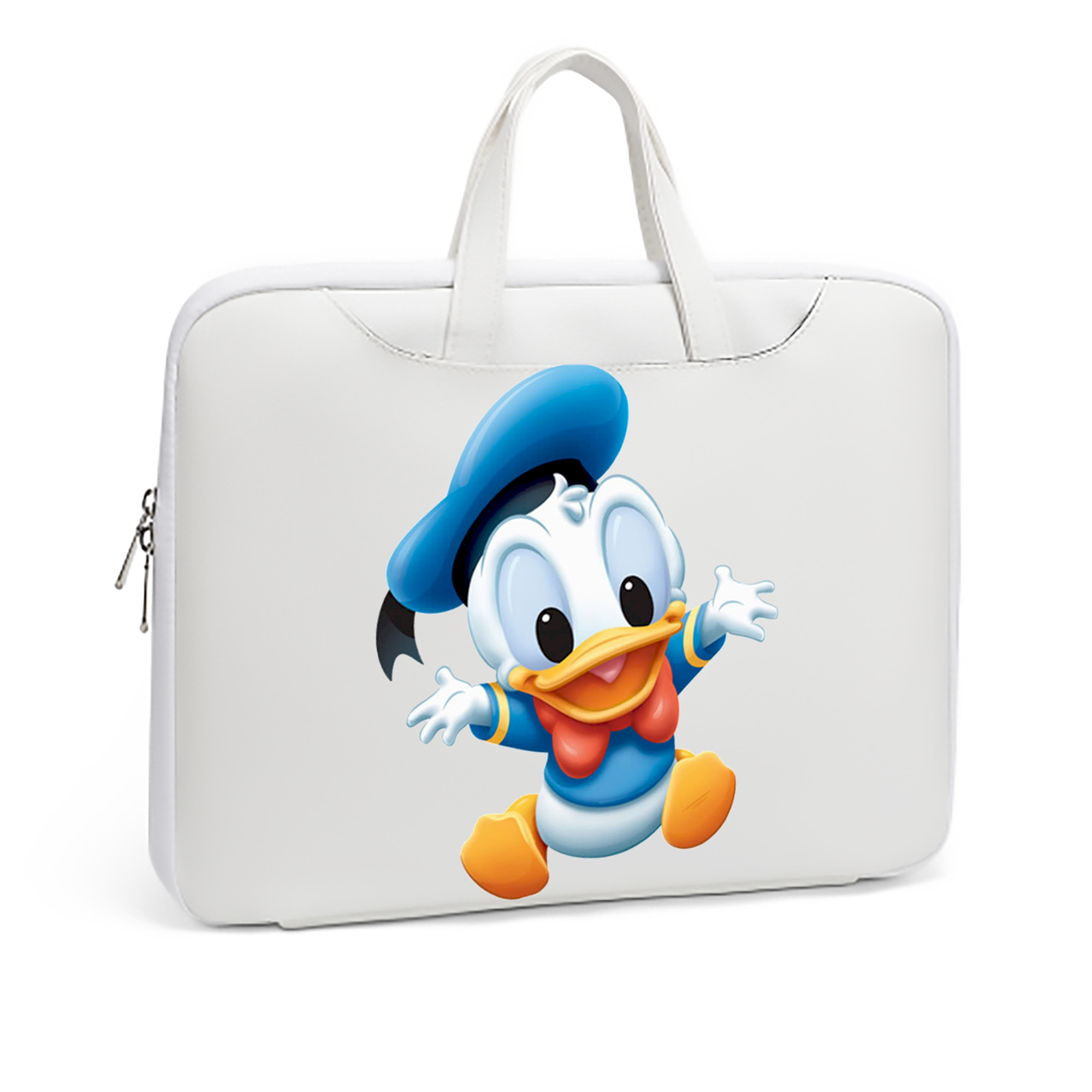 ミッキーマウス Mickey Mouse レザーラップトップバッグ　ノートパソコンケース