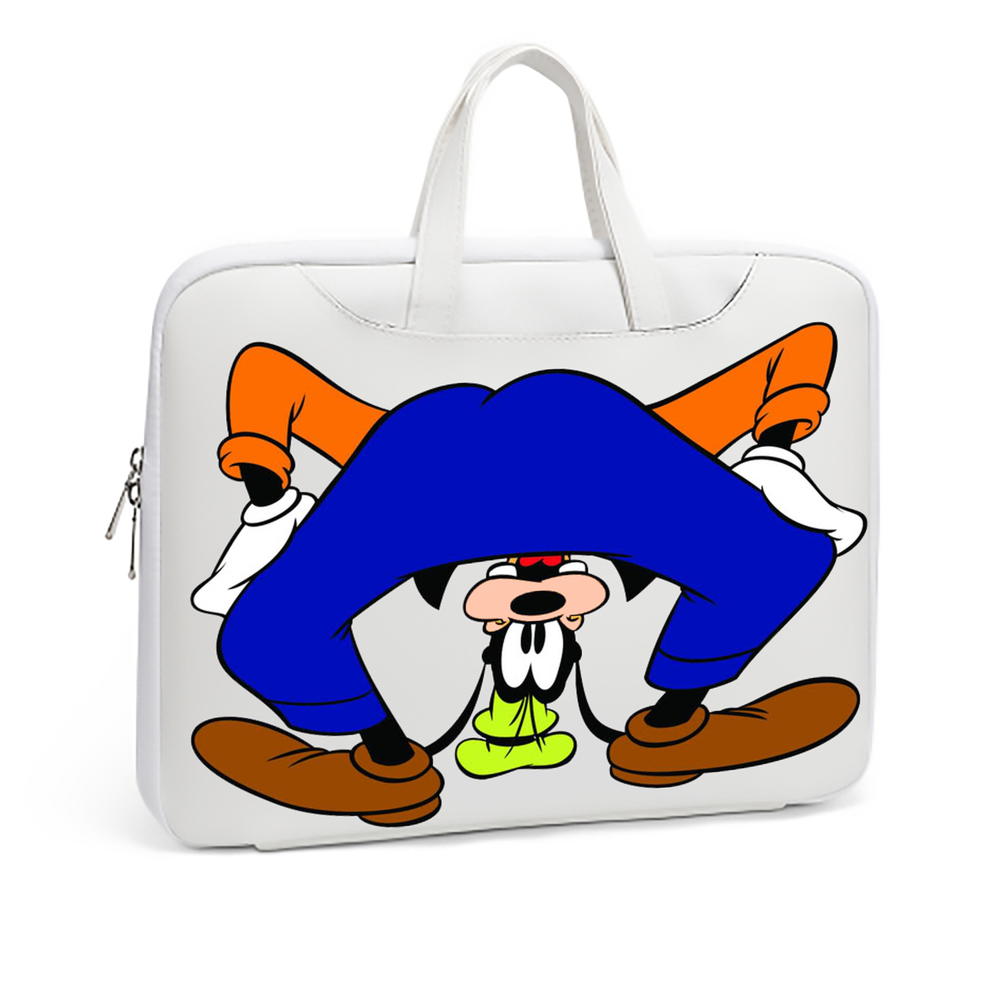 ミッキーマウス Mickey Mouse レザーラップトップバッグ　ノートパソコンケース