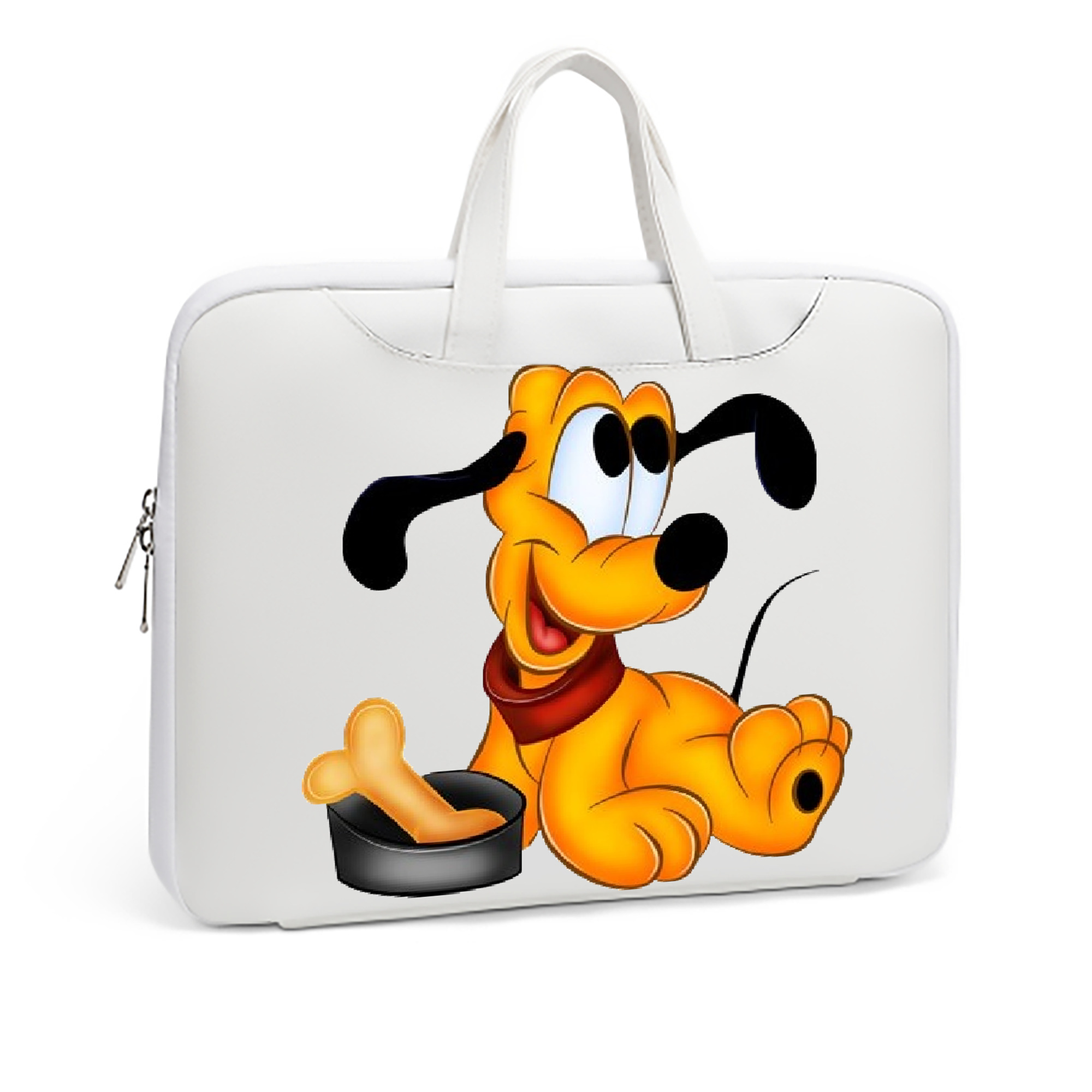 ミッキーマウス Mickey Mouse レザーラップトップバッグ　ノートパソコンケース