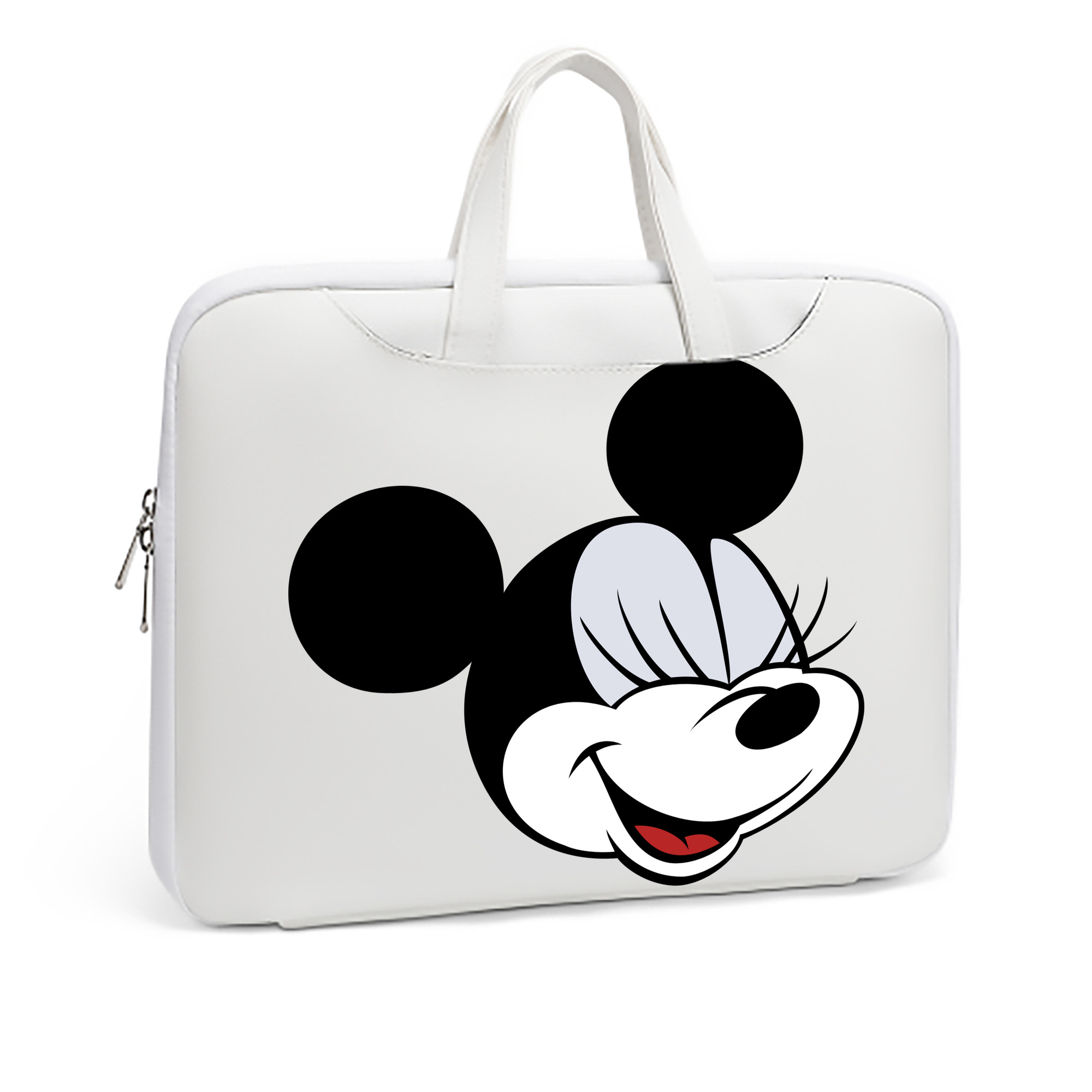 ミッキーマウス Mickey Mouse レザーラップトップバッグ　ノートパソコンケース