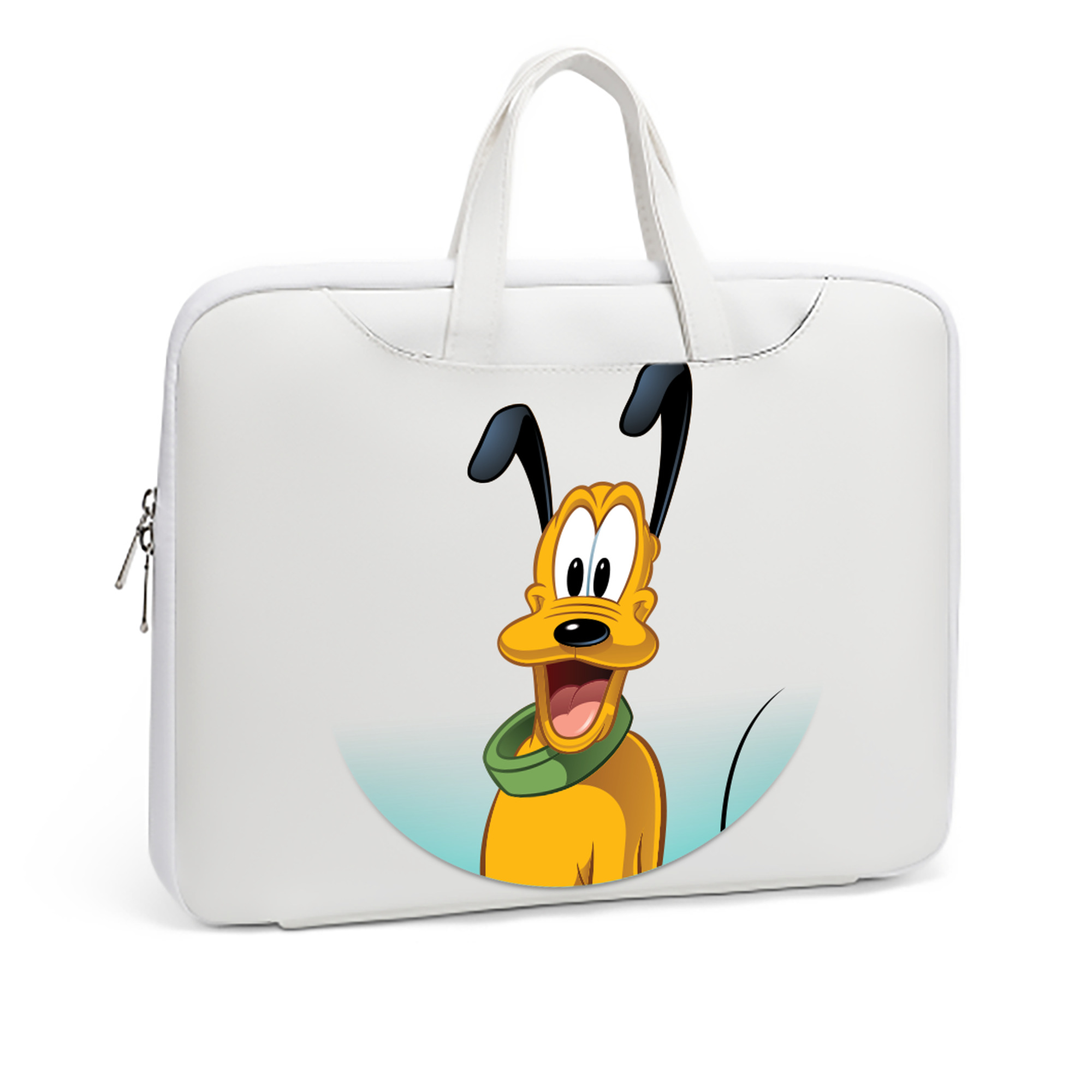 ミッキーマウス Mickey Mouse レザーラップトップバッグ　ノートパソコンケース