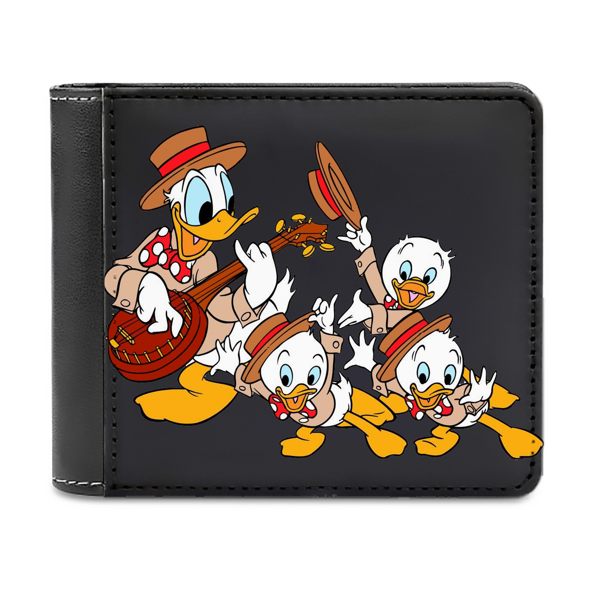 （画像用） ミッキーマウス Mickey Mouse 二つ折り革財布