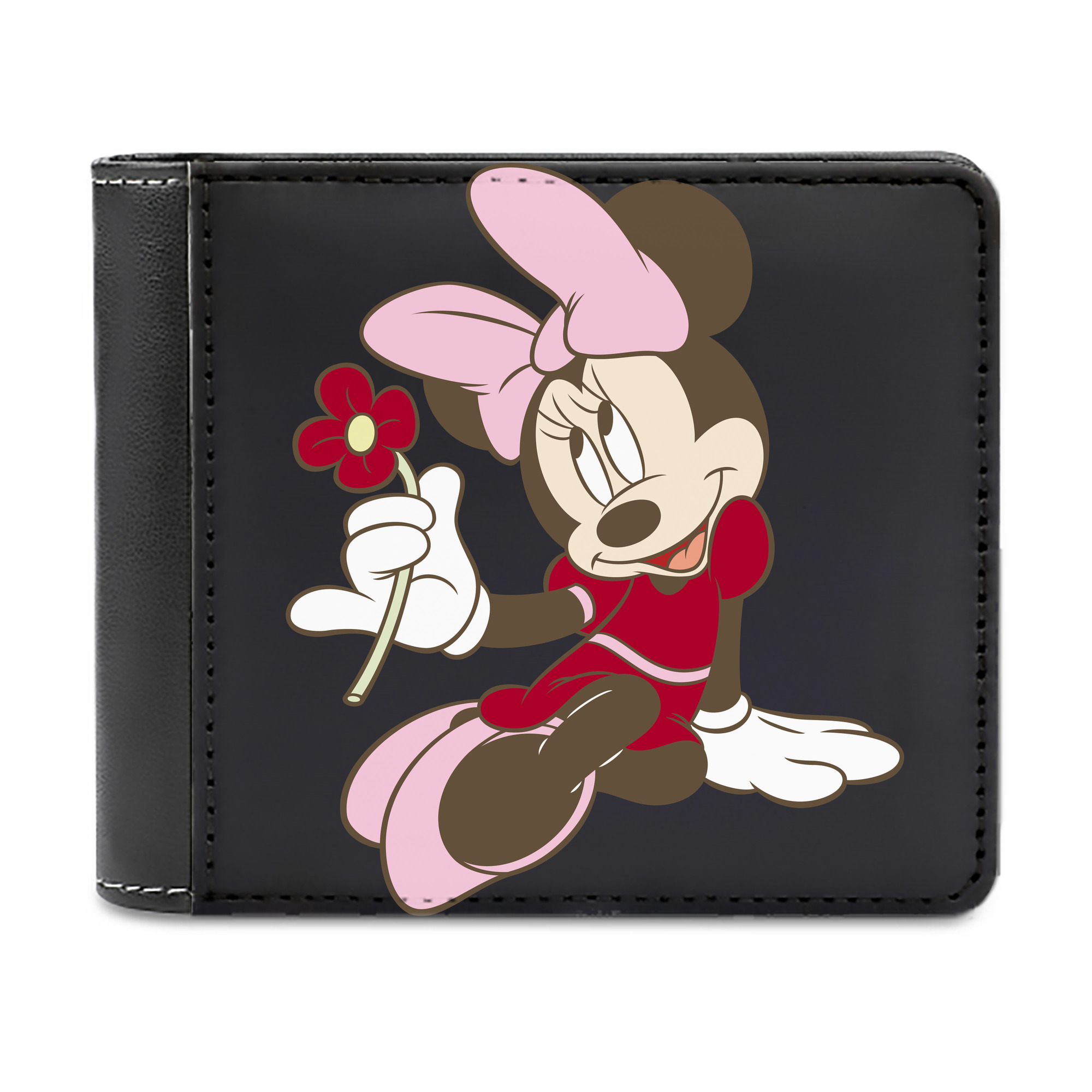 （画像用） ミッキーマウス Mickey Mouse 二つ折り革財布