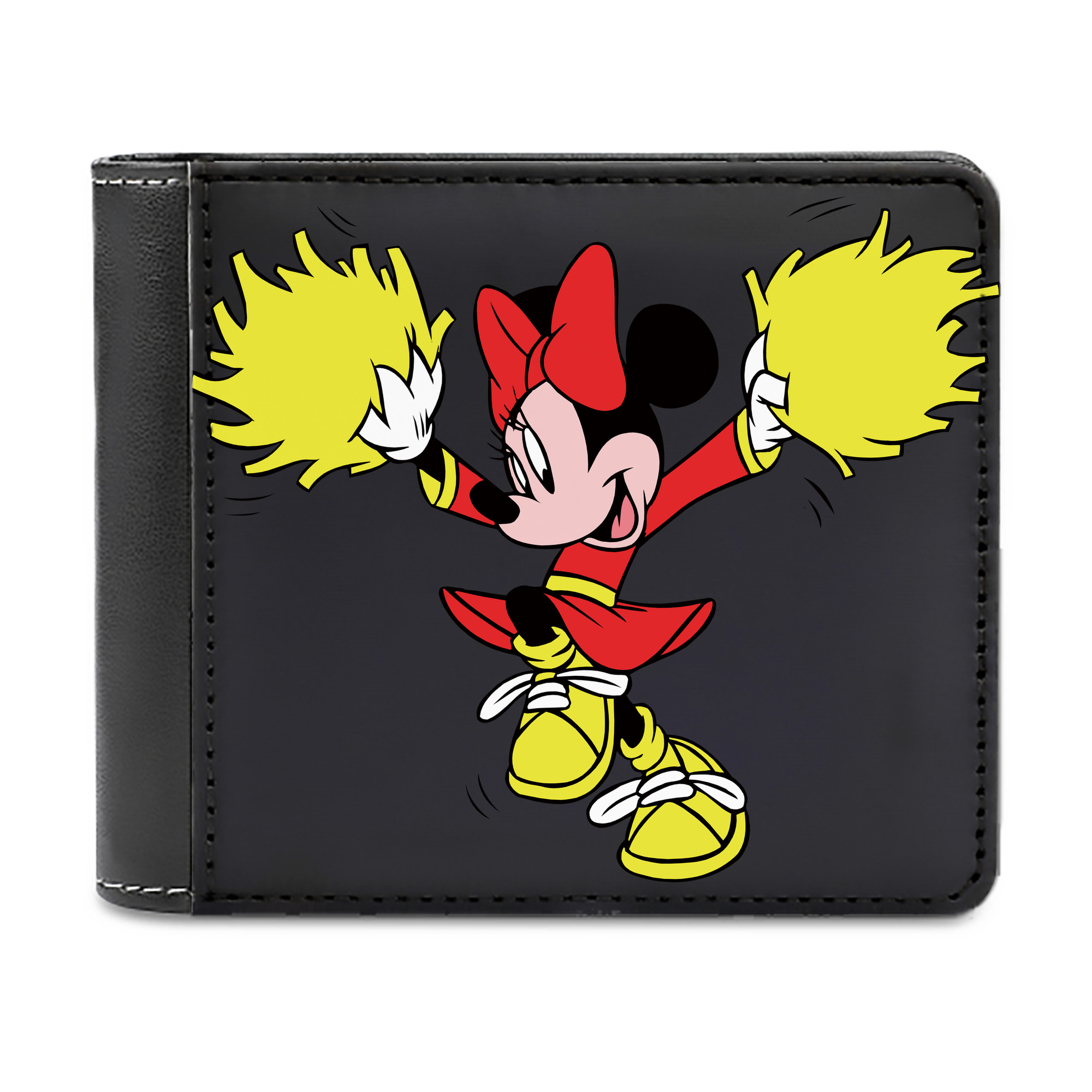 （画像用） ミッキーマウス Mickey Mouse 二つ折り革財布