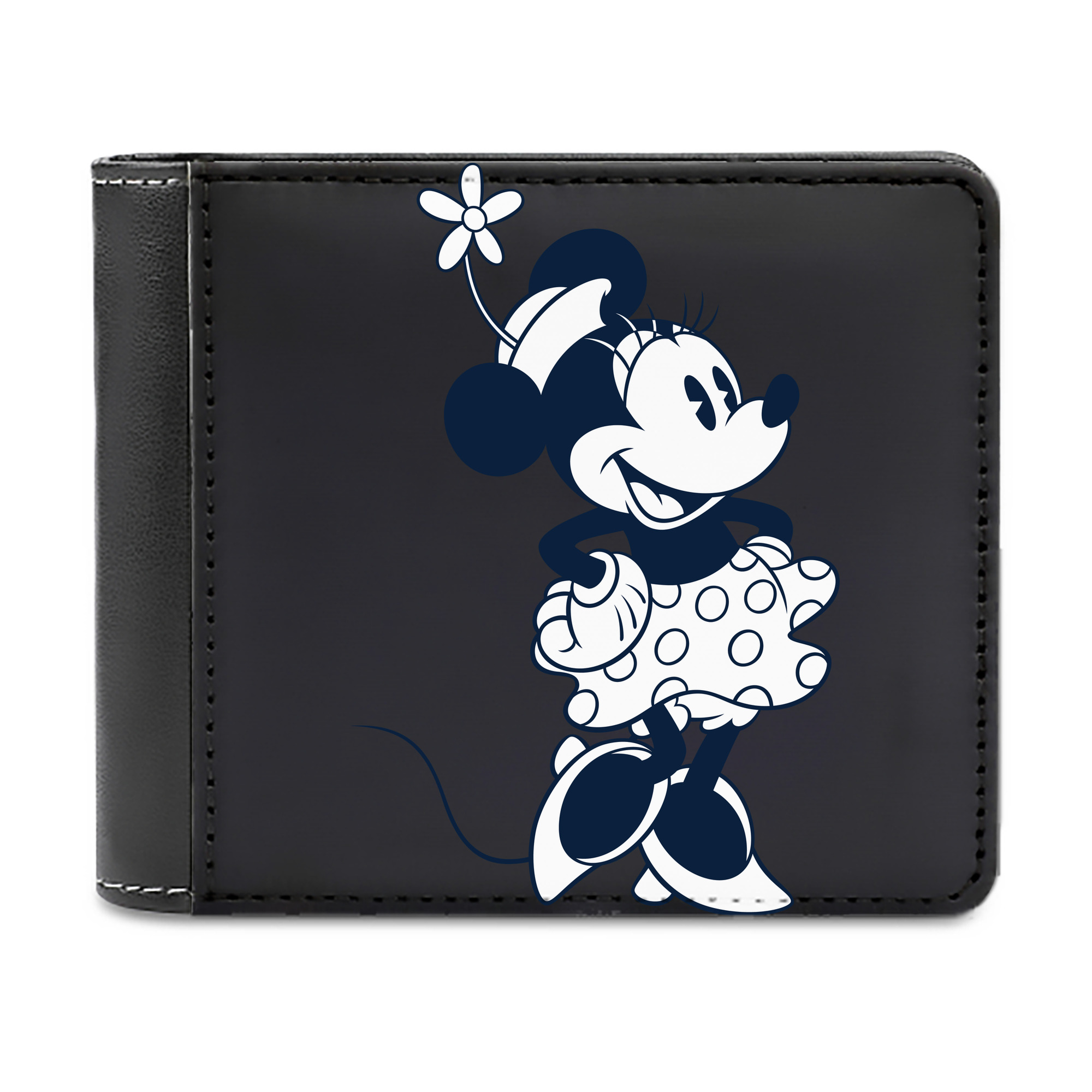 （画像用） ミッキーマウス Mickey Mouse 二つ折り革財布